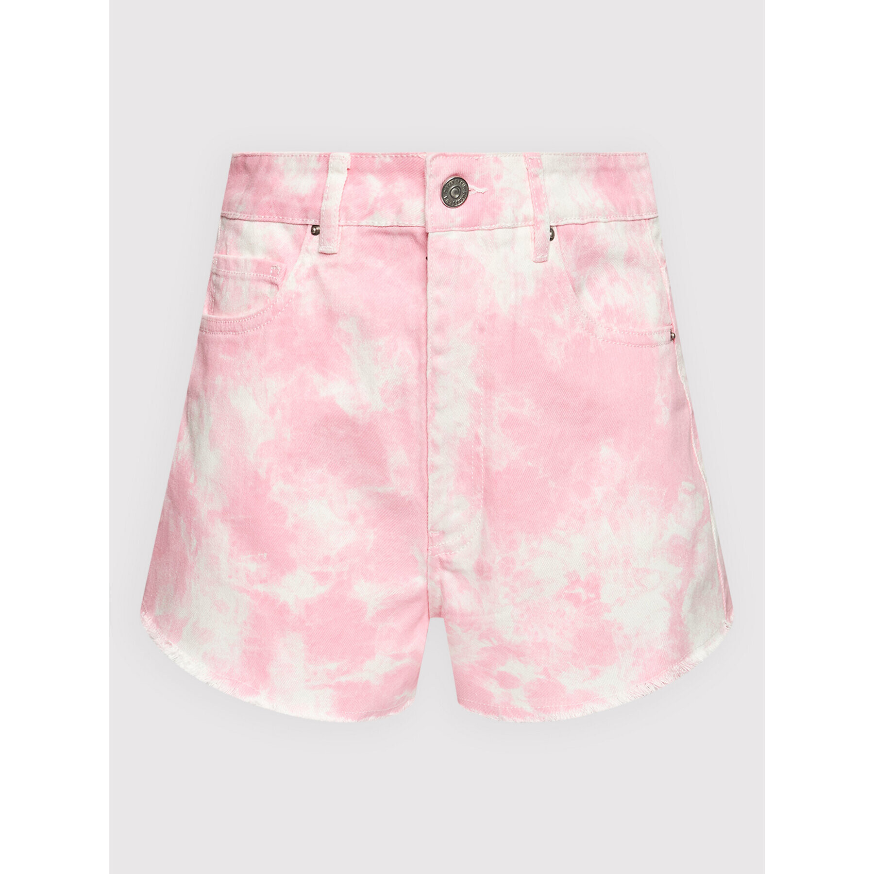 Pieces Дънкови шорти Elli 17123698 Розов Regular Fit - Pepit.bg