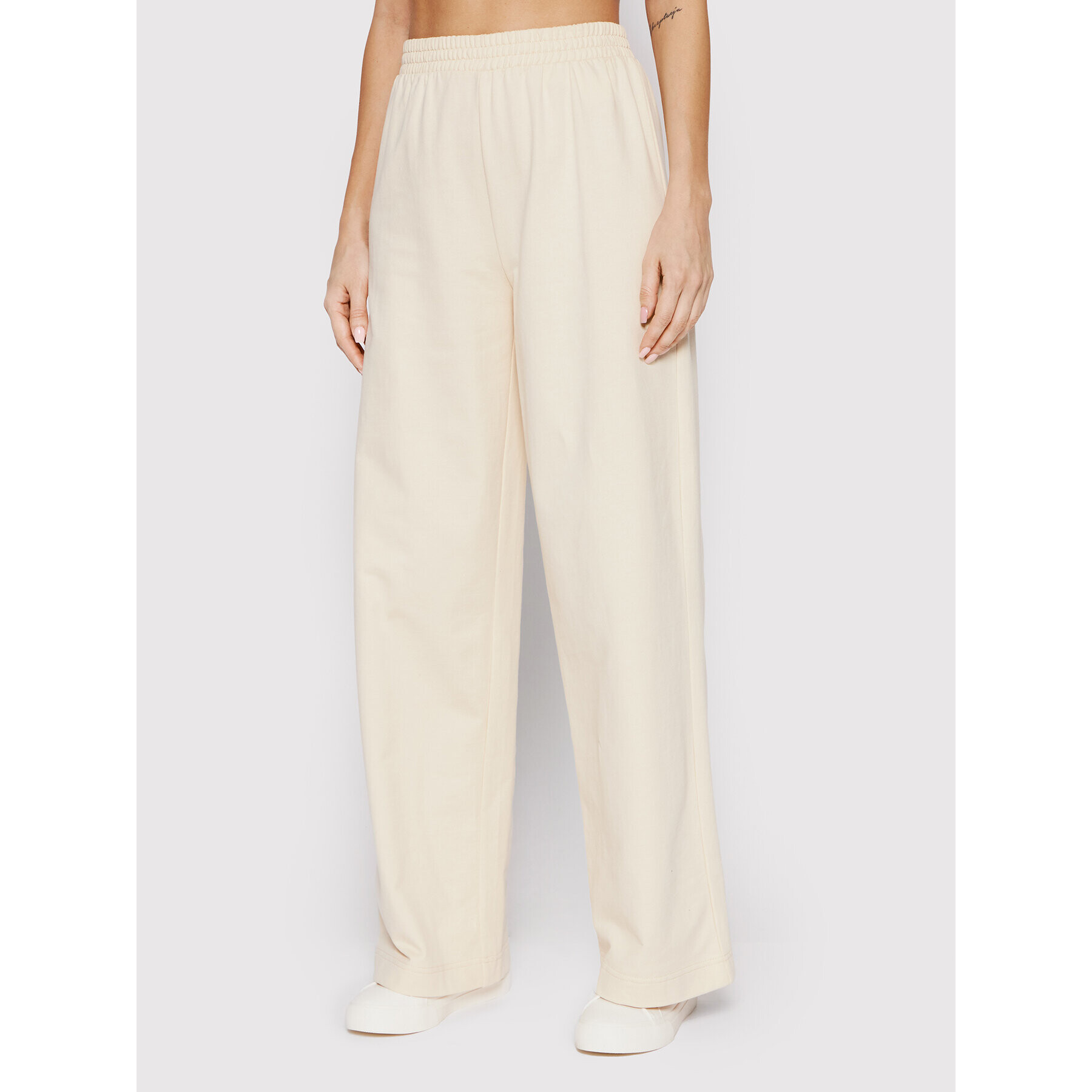 Pieces Долнище анцуг Vienna 17123778 Бежов Relaxed Fit - Pepit.bg