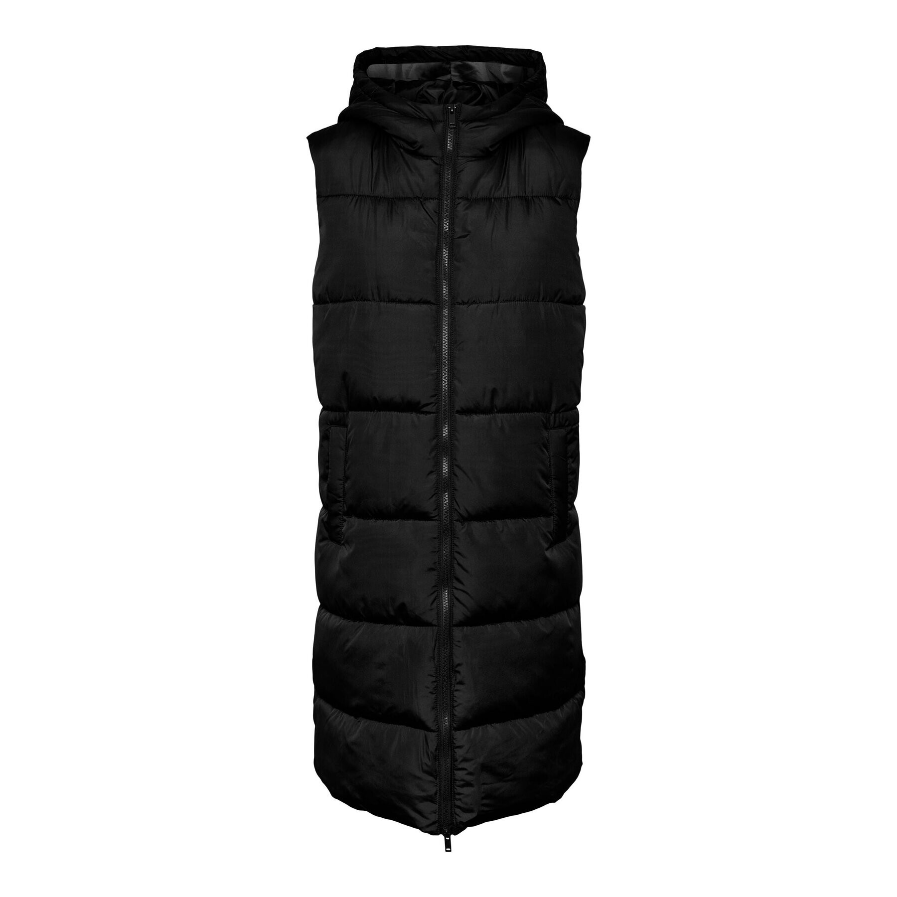 Pieces Елек 17117414 Черен Regular Fit - Pepit.bg