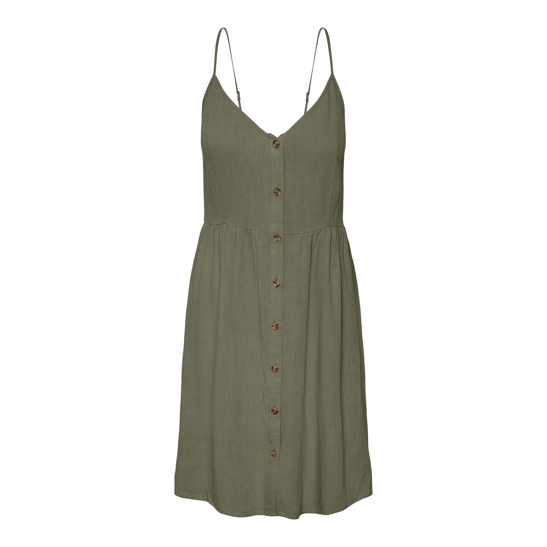 Pieces Ежедневна рокля 17132924 Зелен Regular Fit - Pepit.bg