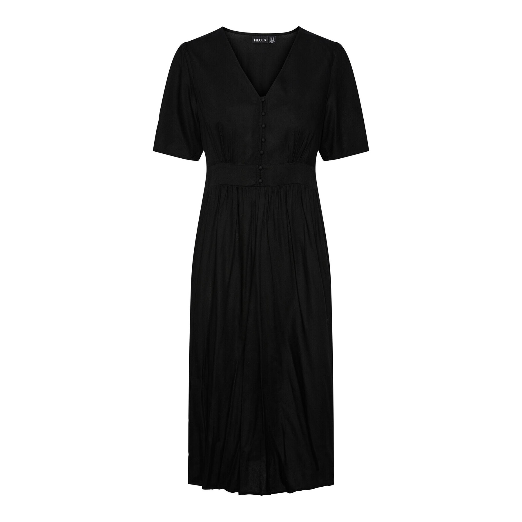 Pieces Ежедневна рокля 17133688 Черен Regular Fit - Pepit.bg