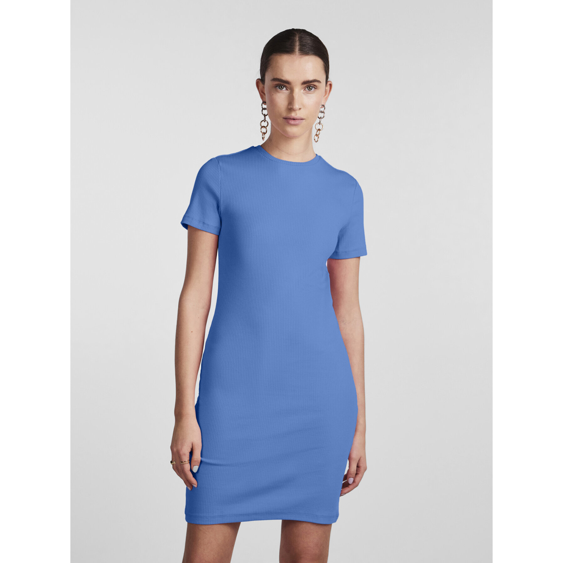 Pieces Ежедневна рокля 17134049 Син Slim Fit - Pepit.bg