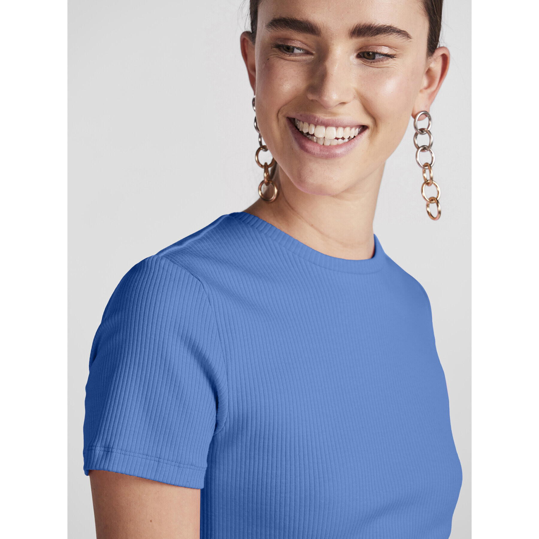 Pieces Ежедневна рокля 17134049 Син Slim Fit - Pepit.bg