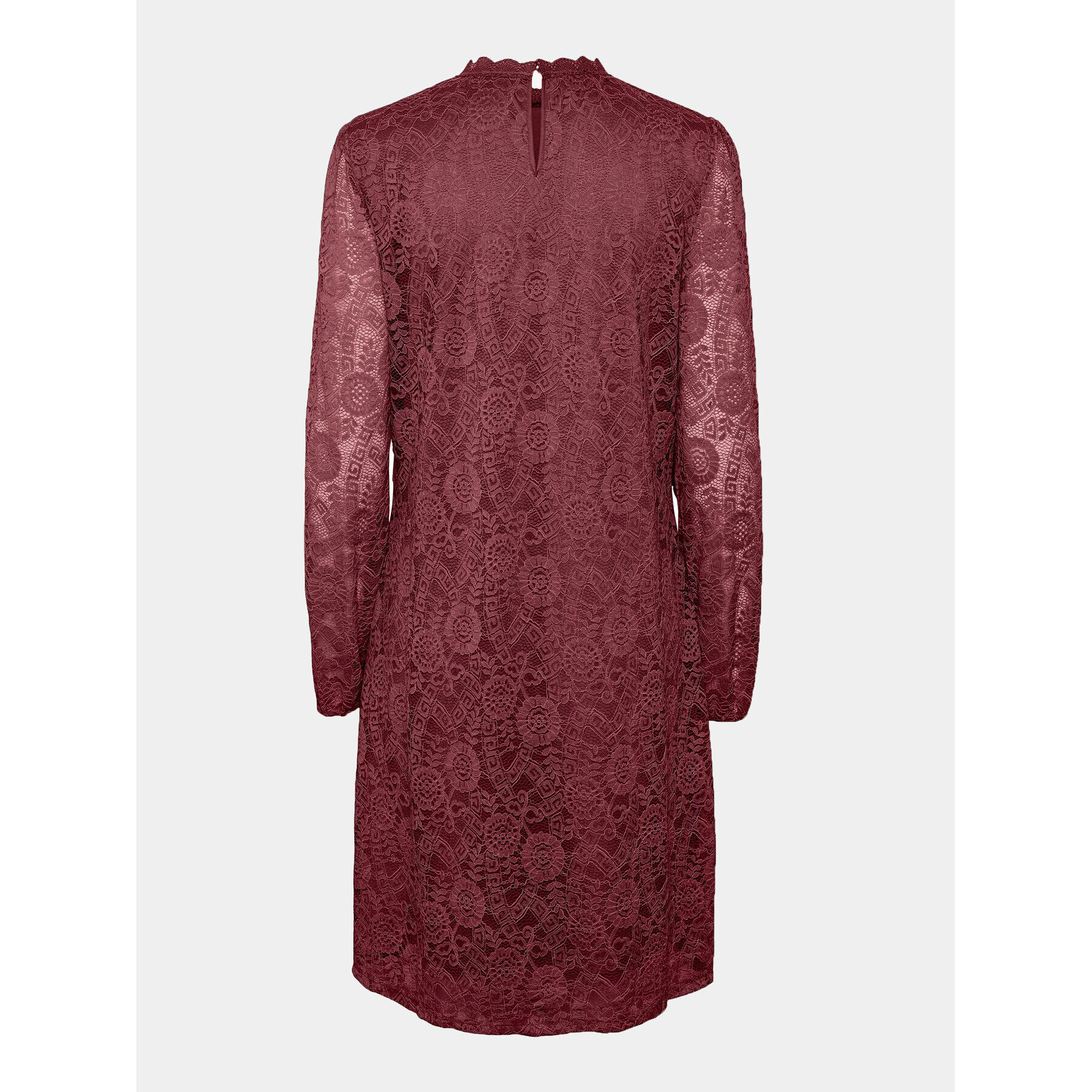 Pieces Ежедневна рокля 17139864 Бордо Regular Fit - Pepit.bg