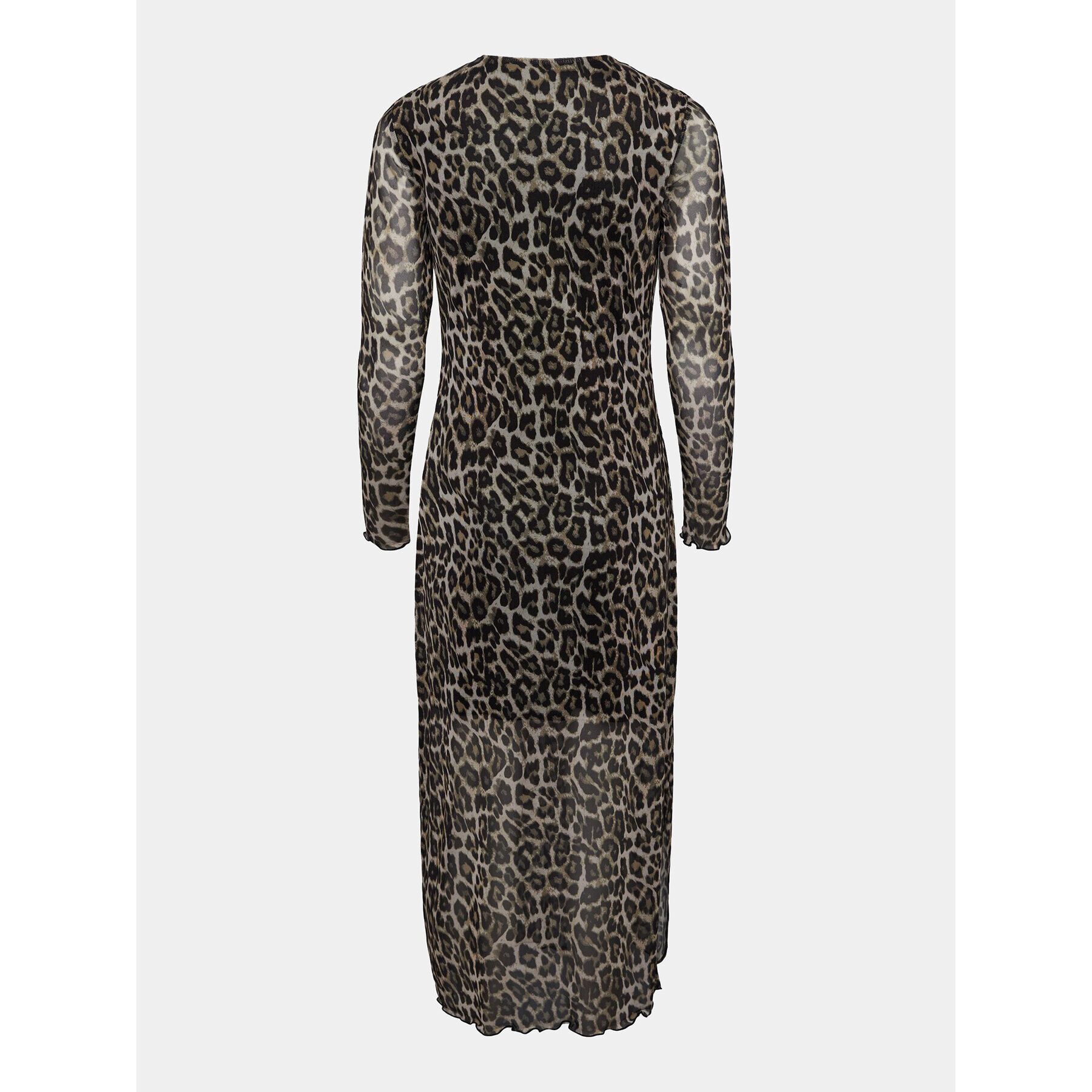 Pieces Ежедневна рокля 17140632 Кафяв Regular Fit - Pepit.bg