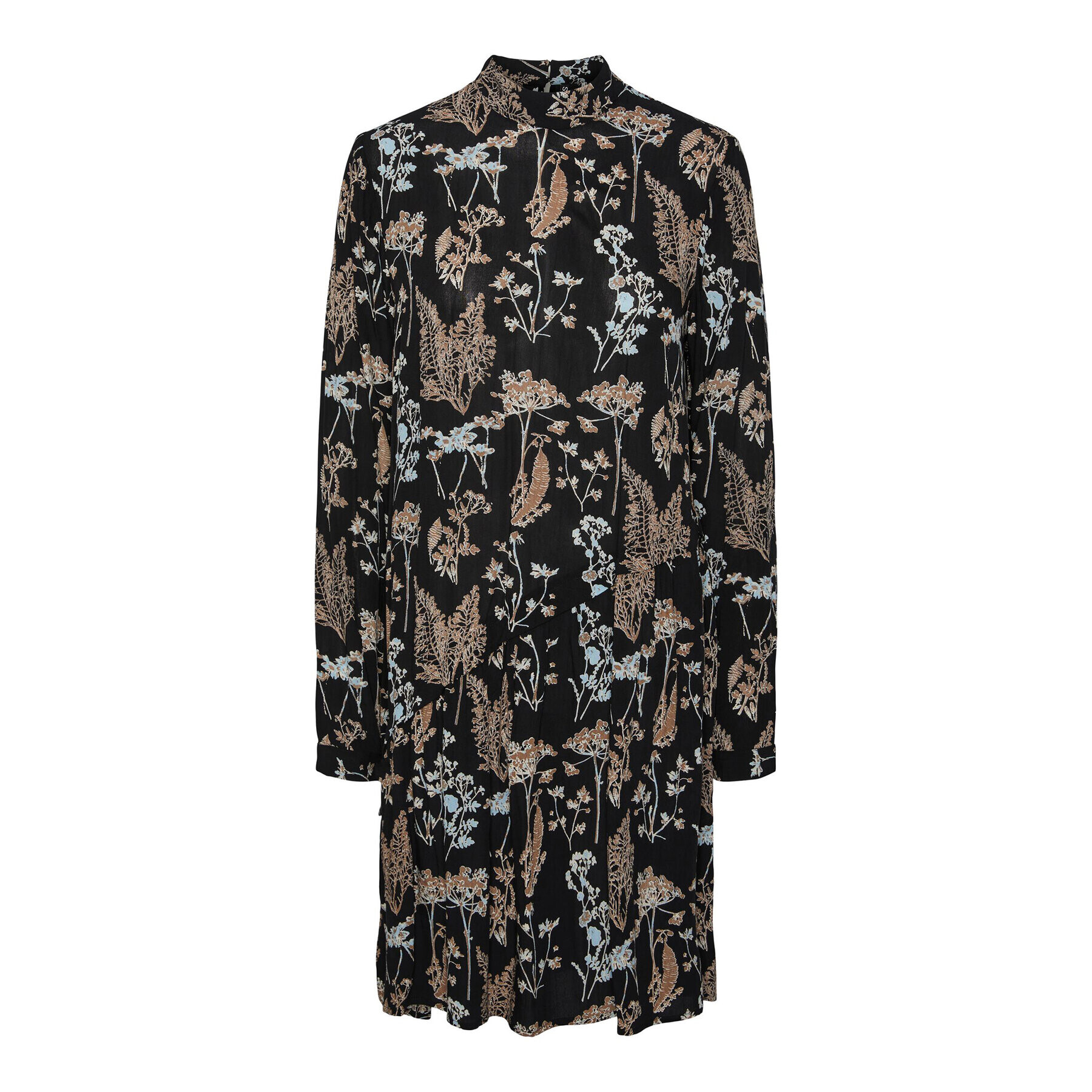Pieces Ежедневна рокля 17143255 Черен Regular Fit - Pepit.bg