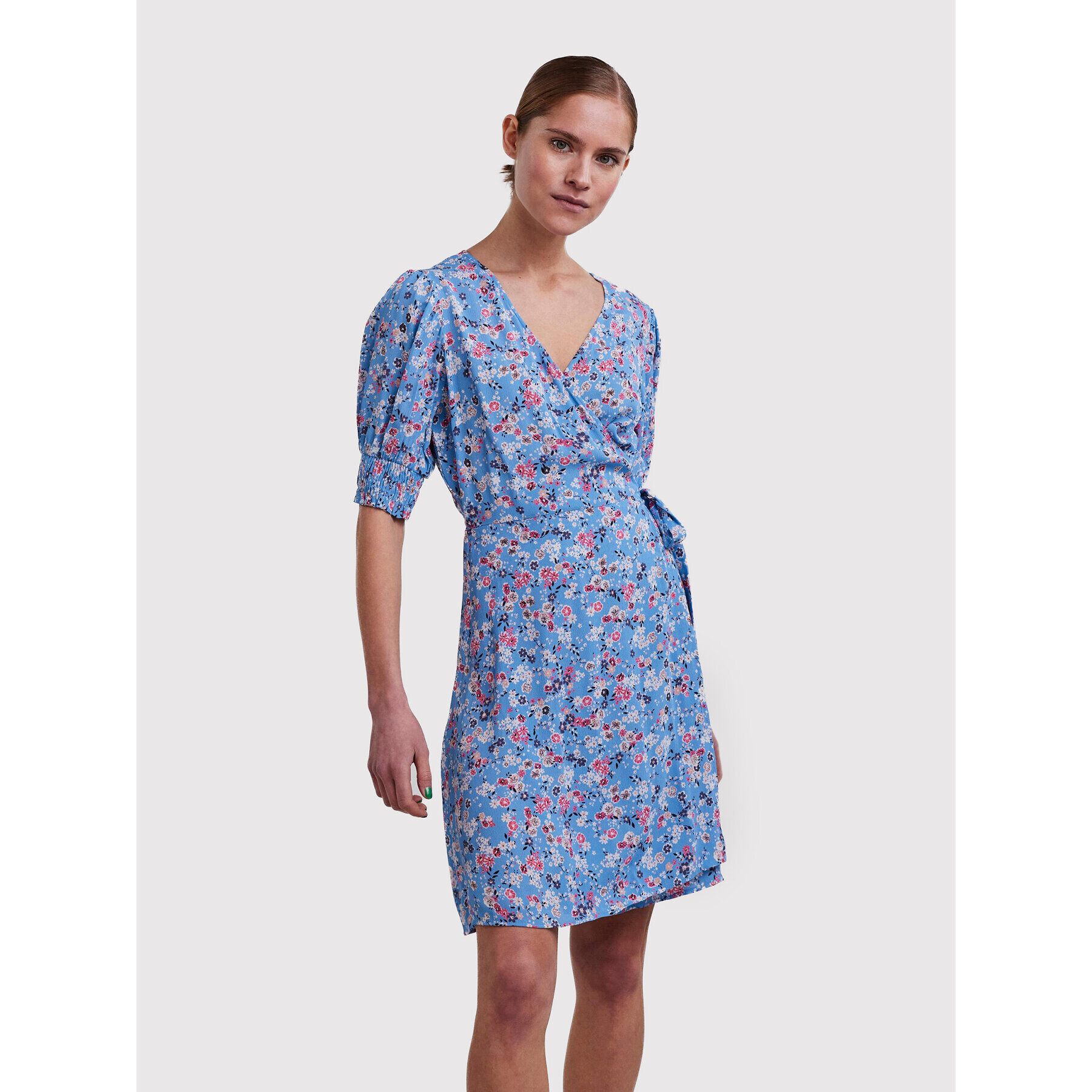 Pieces Ежедневна рокля Gertrude 17125482 Син Regular Fit - Pepit.bg