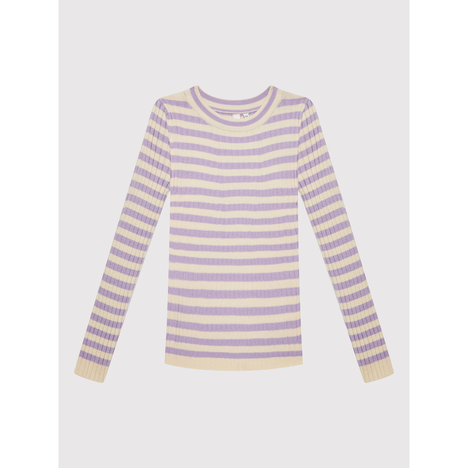 Pieces KIDS Пуловер Crista 17123416 Виолетов Slim Fit - Pepit.bg