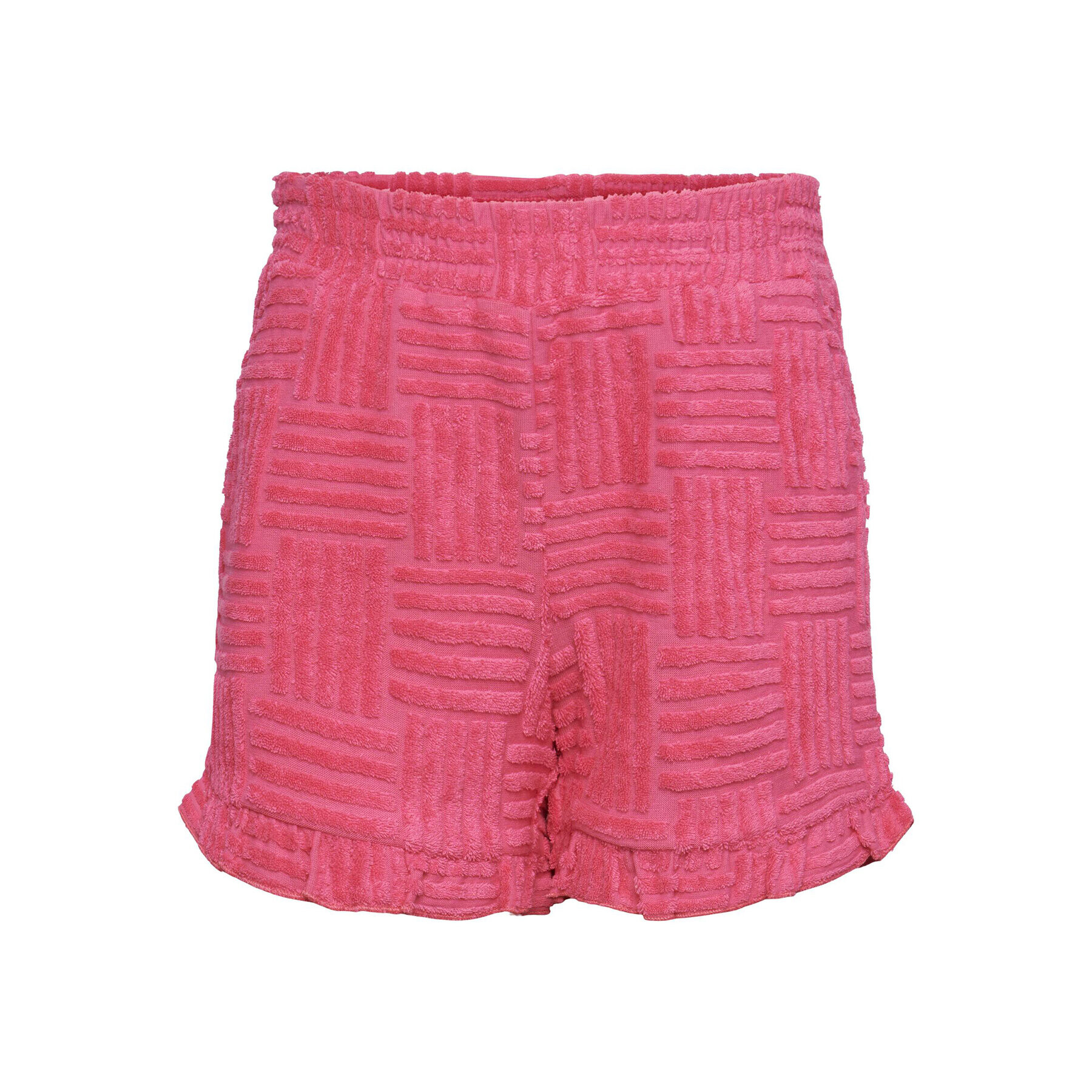 Pieces KIDS Шорти от плат 17139128 Розов Regular Fit - Pepit.bg