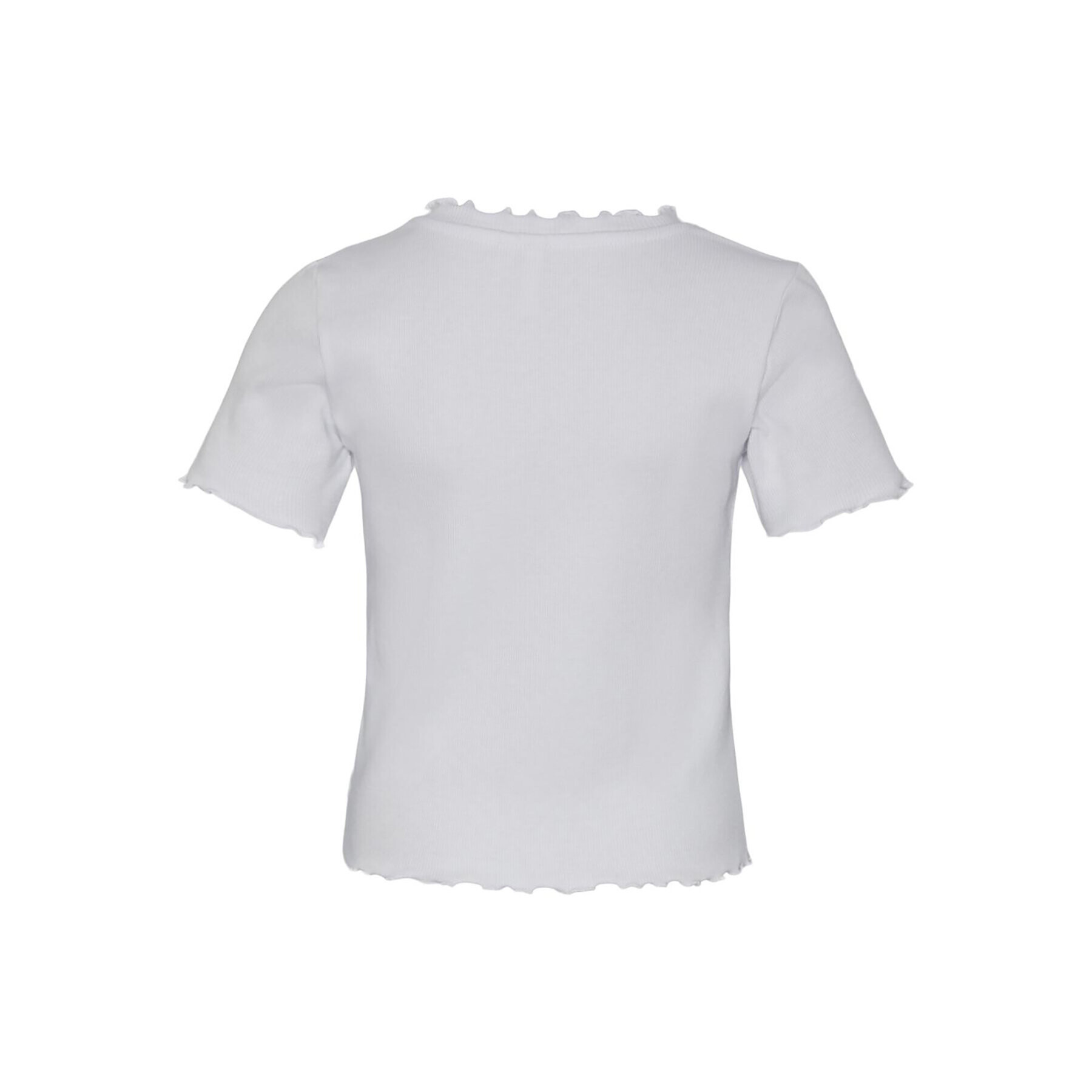Pieces KIDS Тишърт 17138625 Бял Slim Fit - Pepit.bg