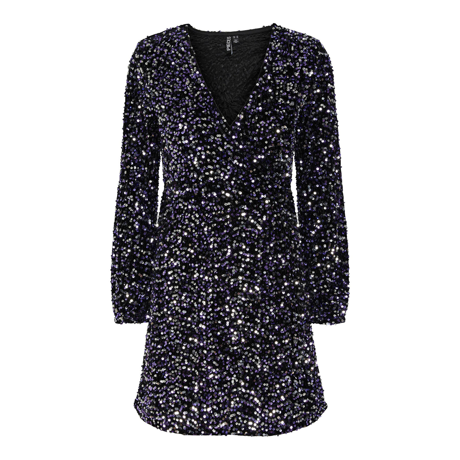 Pieces Коктейлна рокля 17133626 Черен Slim Fit - Pepit.bg