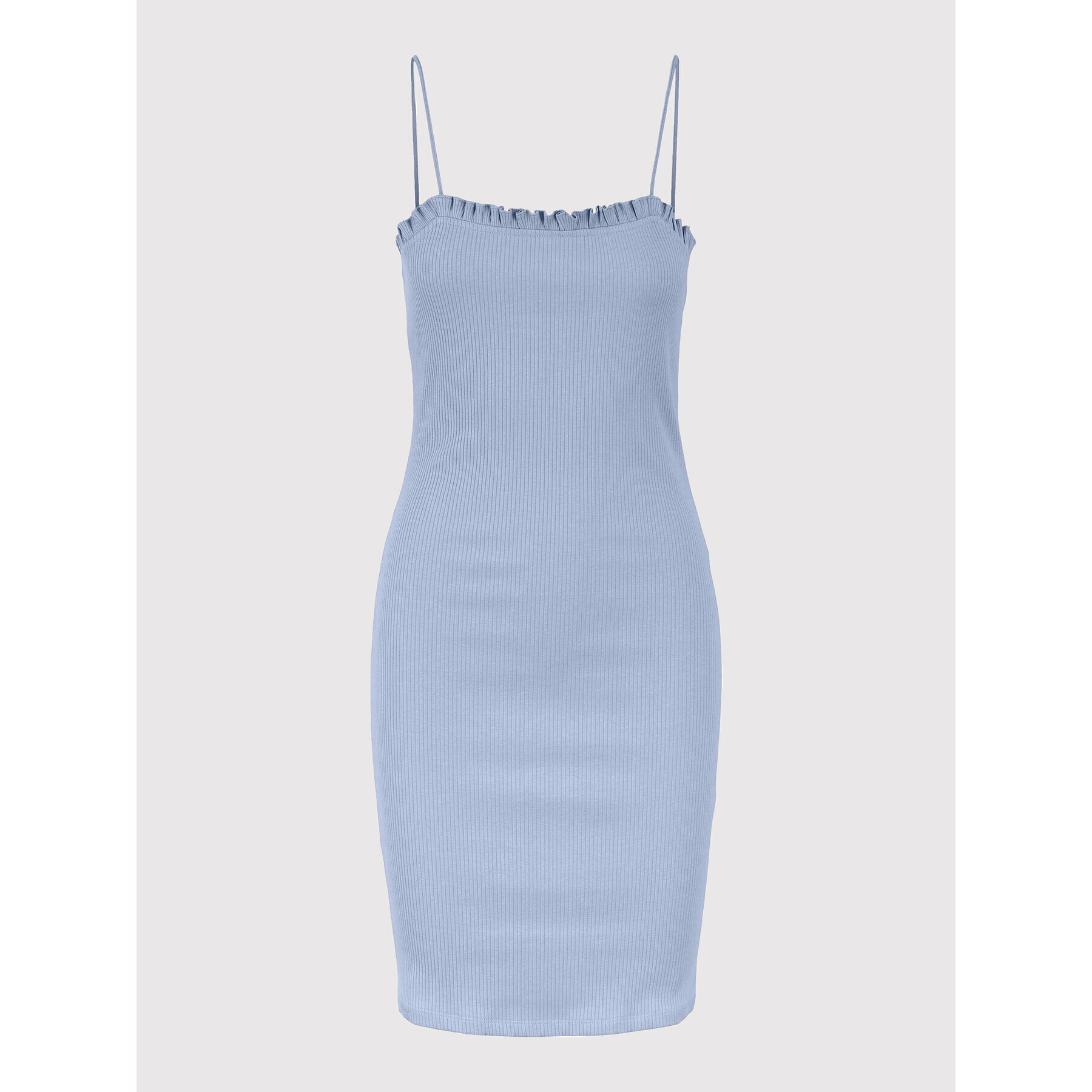 Pieces Лятна рокля Tegan 17113889 Син Slim Fit - Pepit.bg