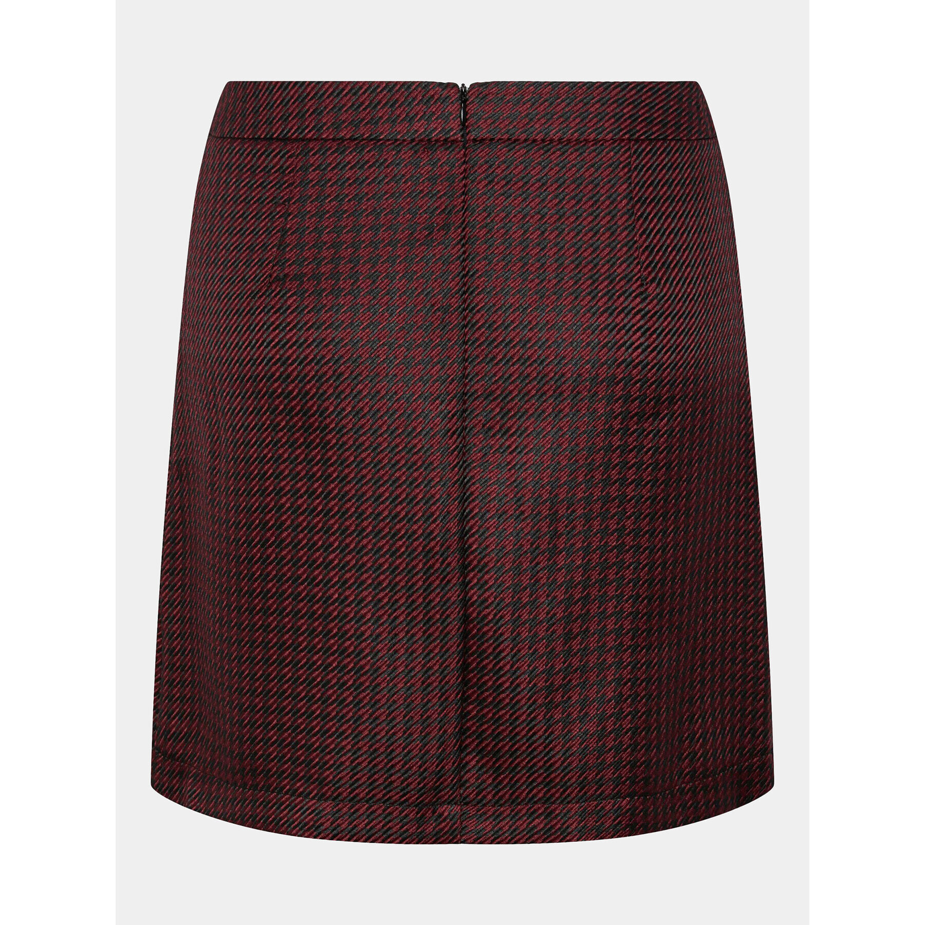Pieces Мини пола 17142933 Бордо Regular Fit - Pepit.bg