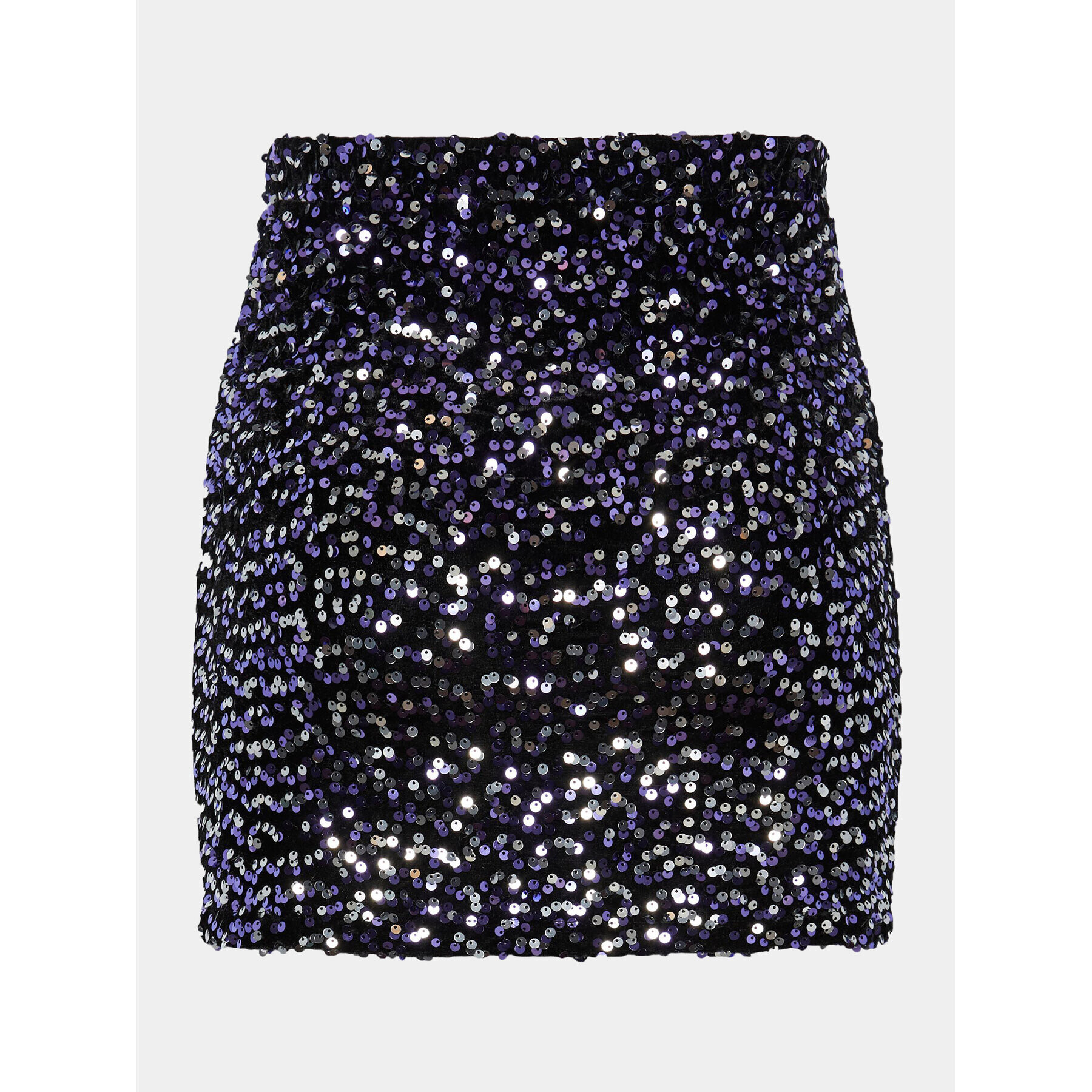Pieces Мини пола 17143411 Черен Regular Fit - Pepit.bg