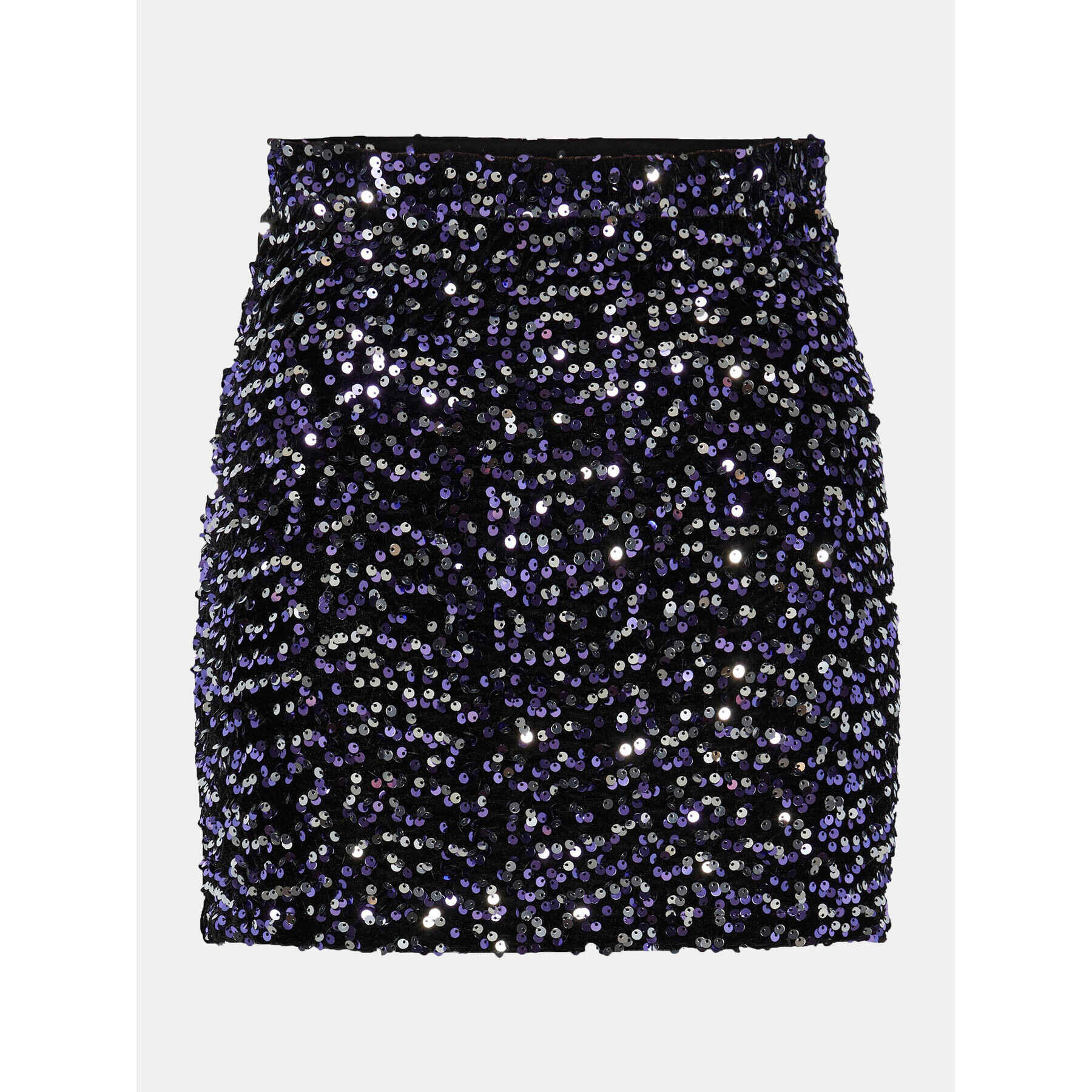 Pieces Мини пола 17143411 Черен Regular Fit - Pepit.bg