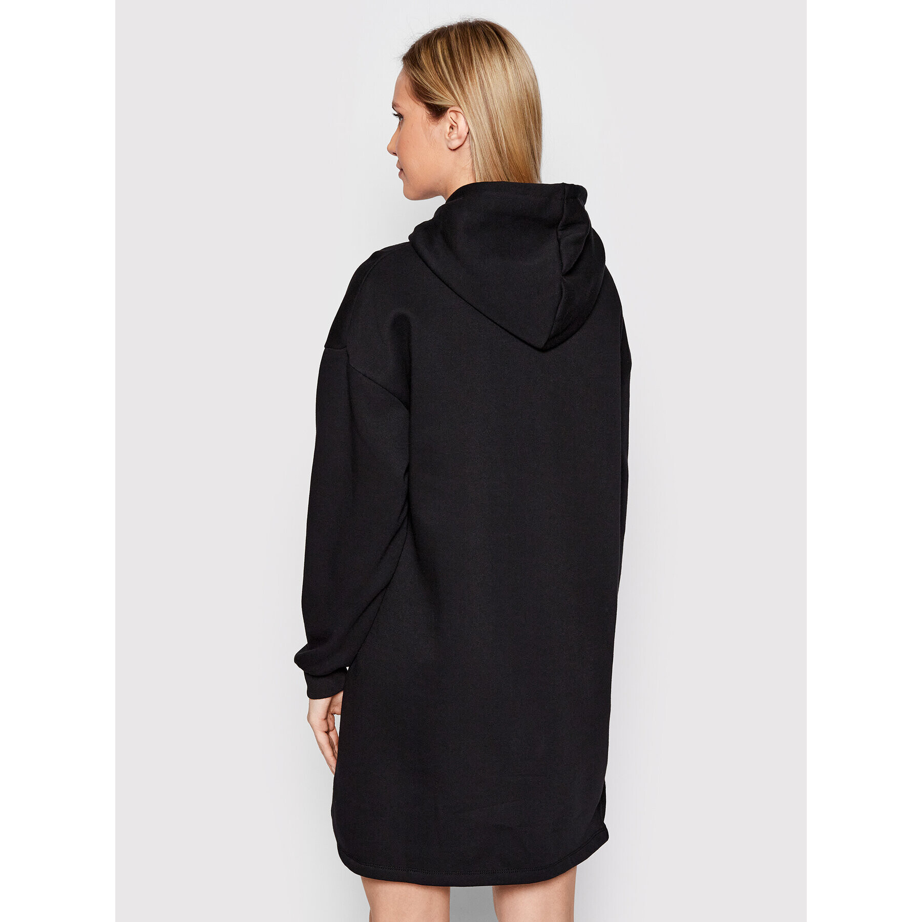 Pieces Плетена рокля Chilli 17115876 Черен Relaxed Fit - Pepit.bg