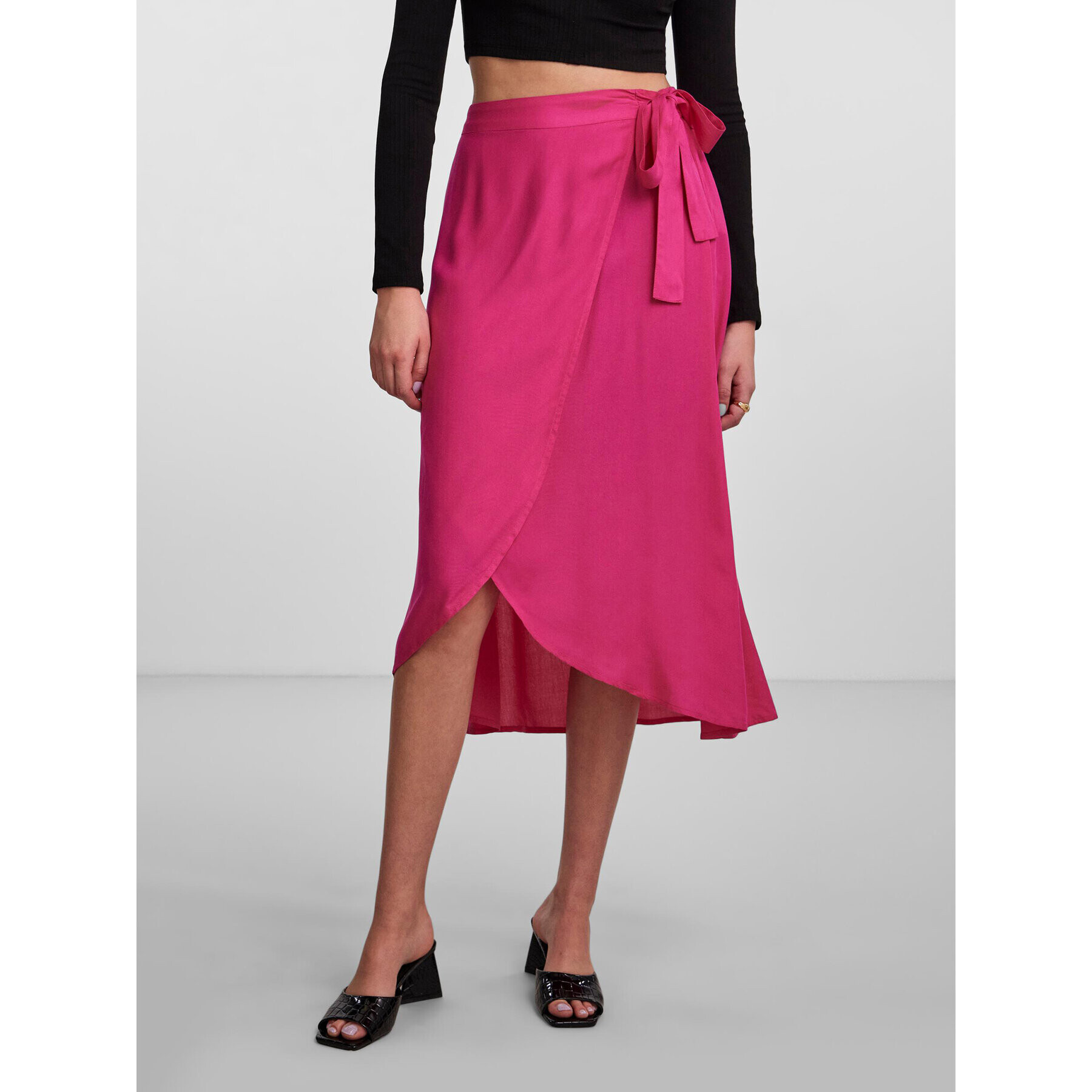 Pieces Пола 17133697 Розов Regular Fit - Pepit.bg