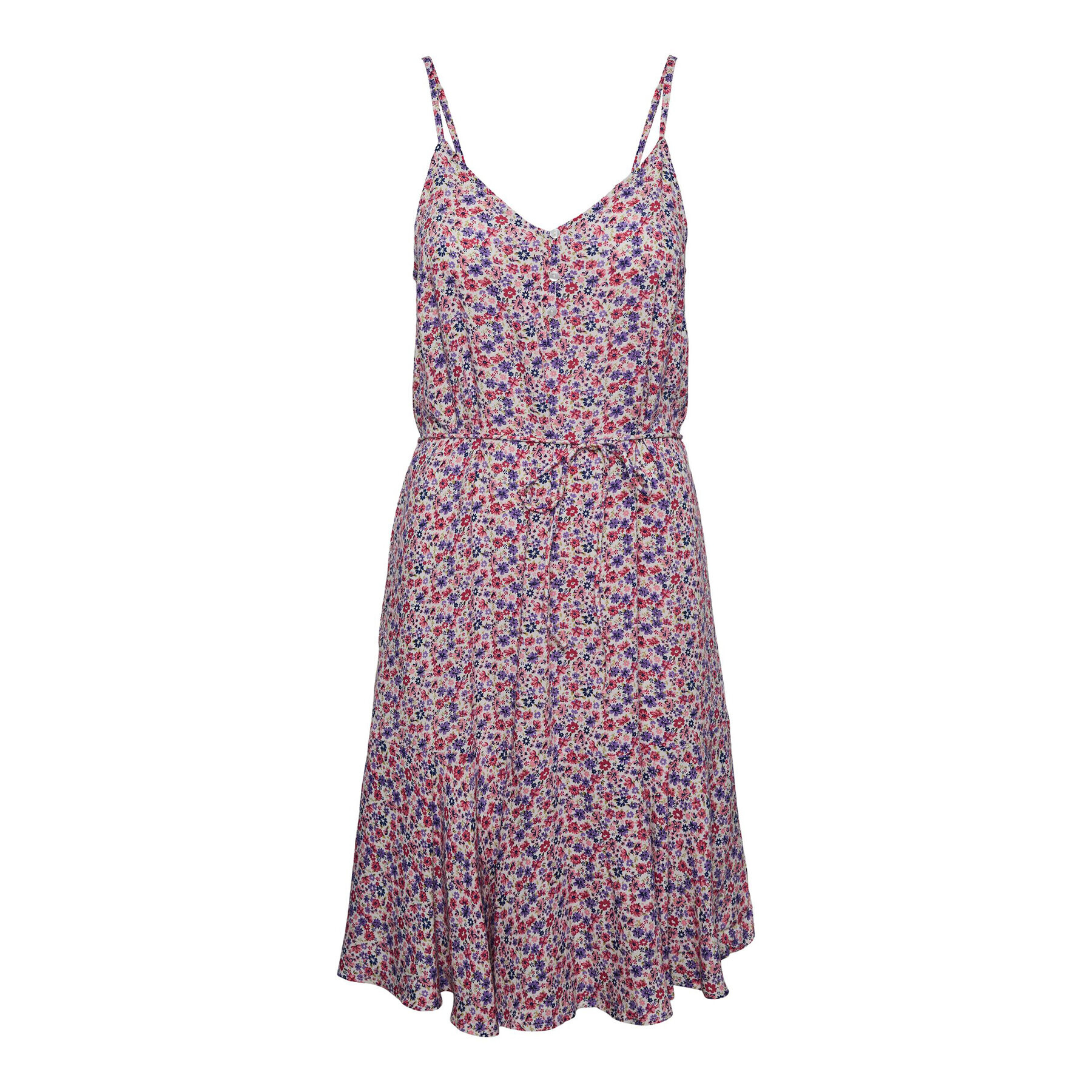 Pieces Рокля 17111424 Виолетов Volume Fit - Pepit.bg