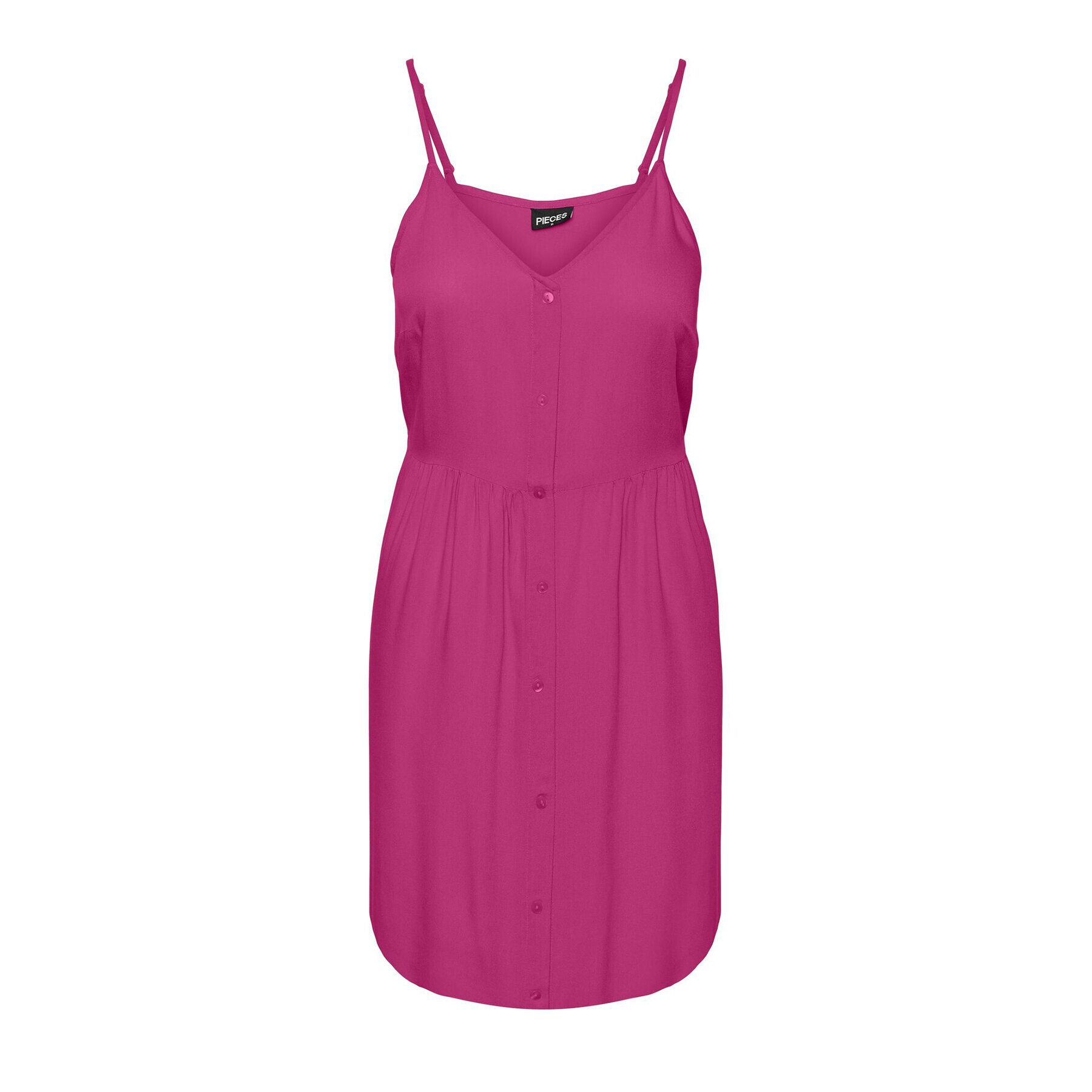 Pieces Ежедневна рокля 17133682 Розов Regular Fit - Pepit.bg