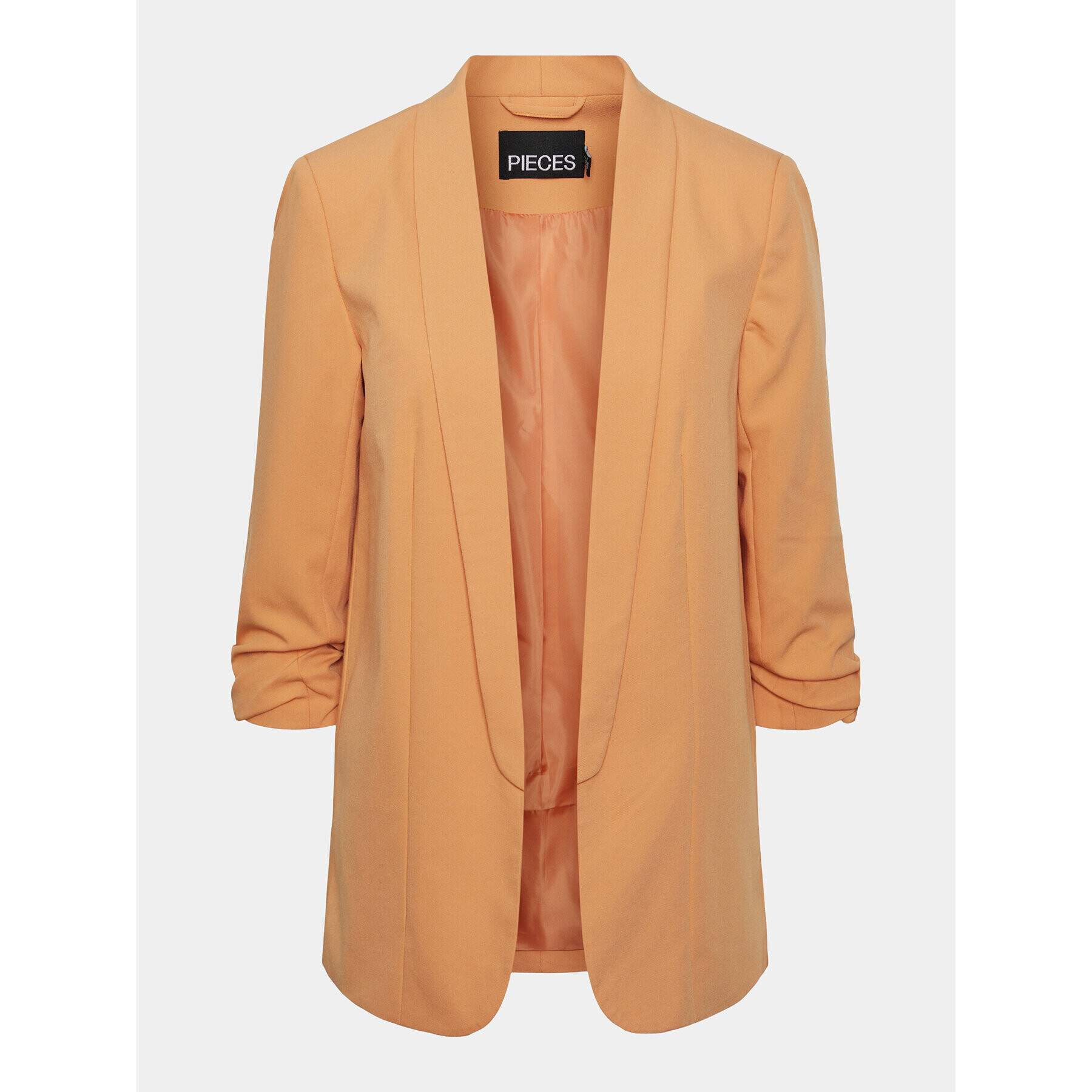 Pieces Сако Bosella 17090996 Оранжев Regular Fit - Pepit.bg