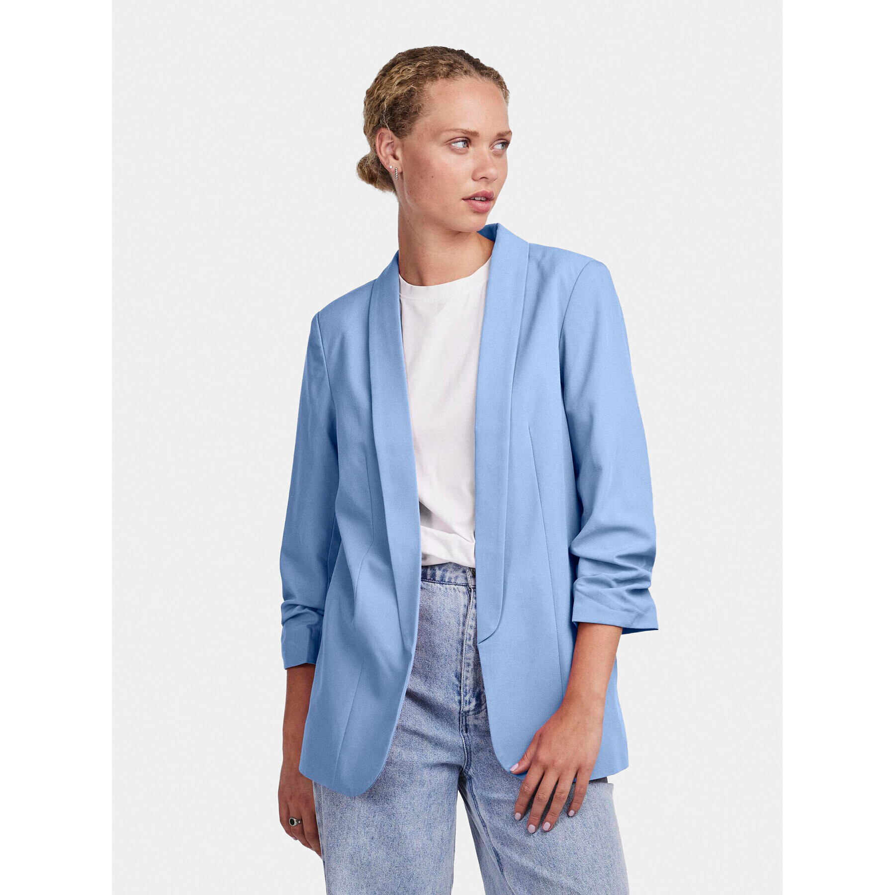 Pieces Сако Bosella 17090996 Син Regular Fit - Pepit.bg
