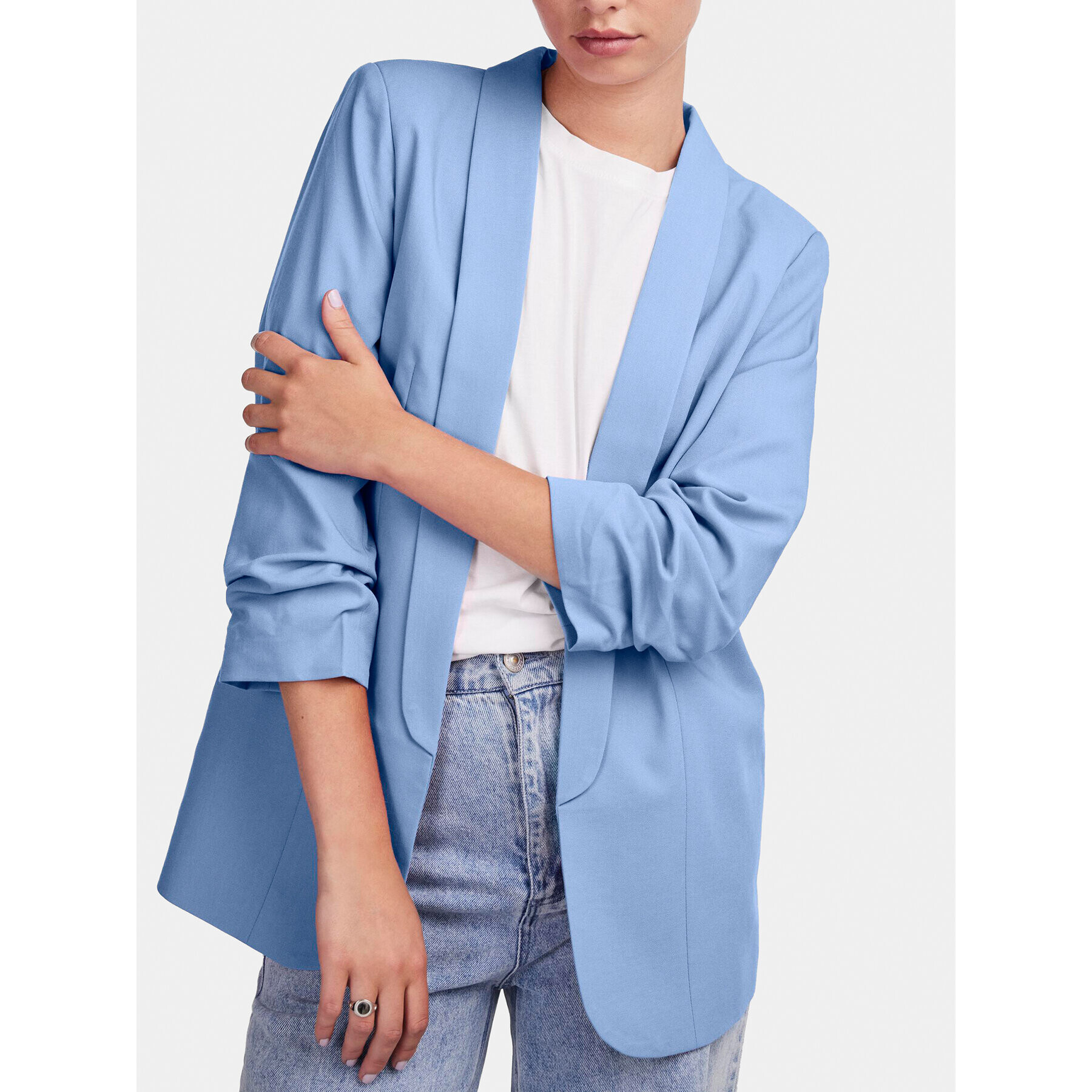 Pieces Сако Bosella 17090996 Син Regular Fit - Pepit.bg