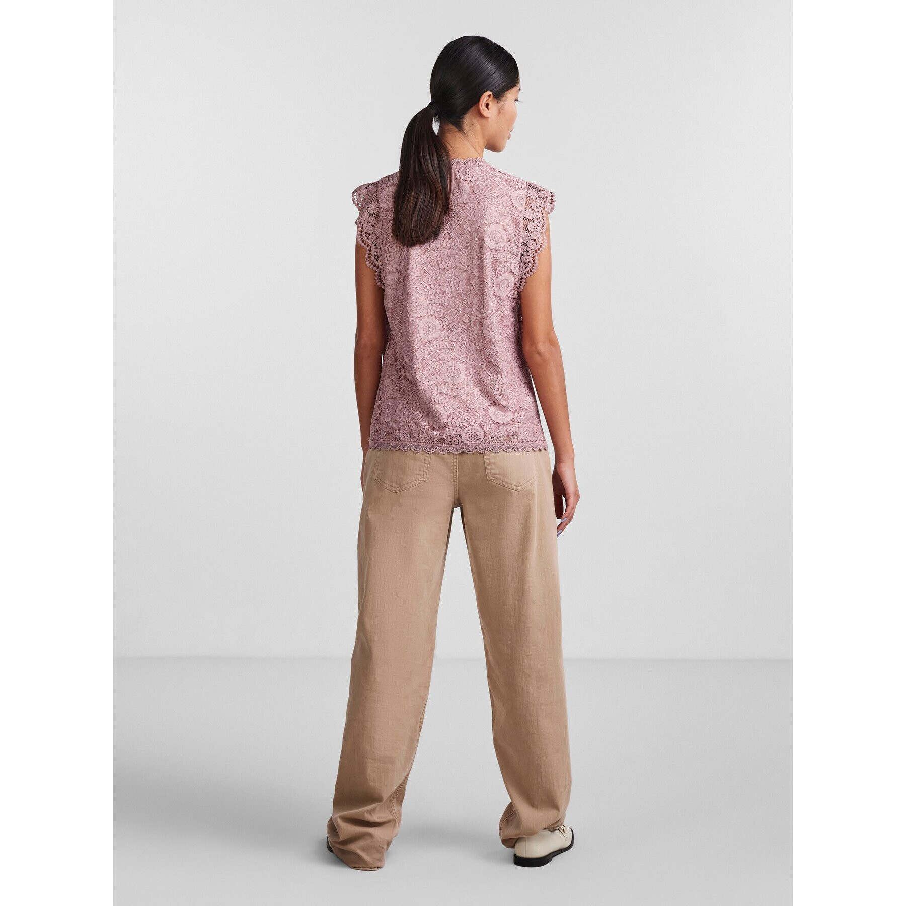 Pieces Блуза 17120454 Розов Regular Fit - Pepit.bg