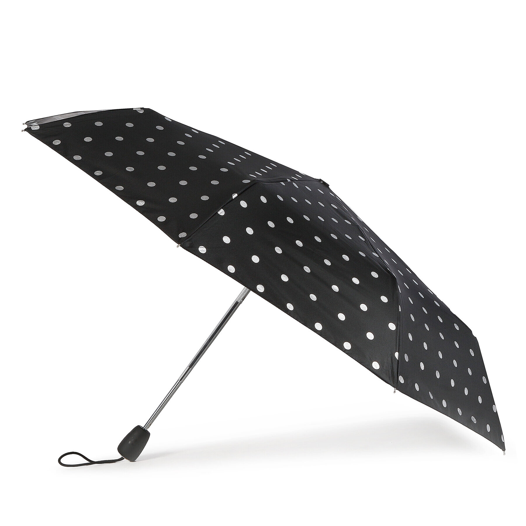 Pierre Cardin Чадър Metallic Dots 82716 Черен - Pepit.bg
