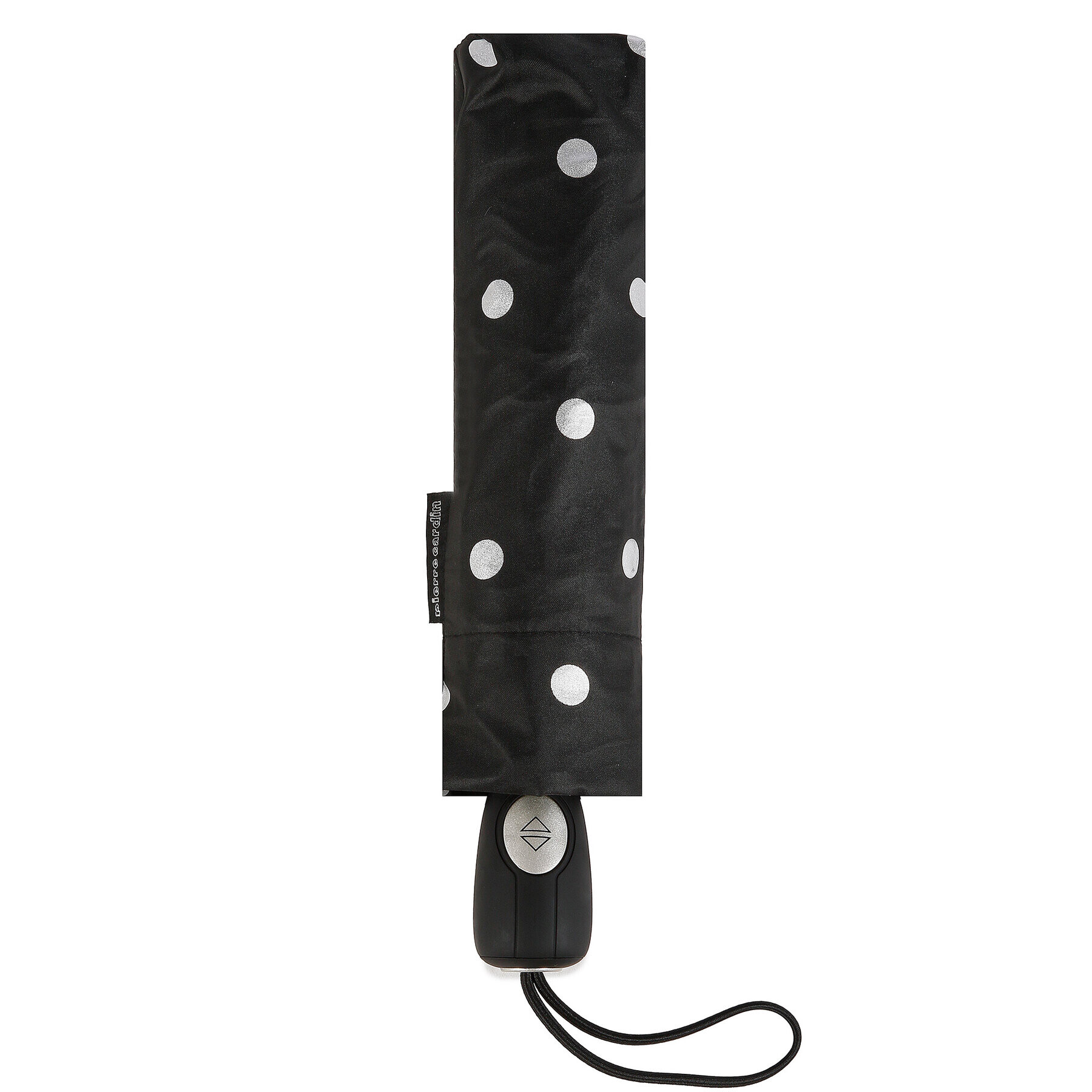 Pierre Cardin Чадър Metallic Dots 82716 Черен - Pepit.bg
