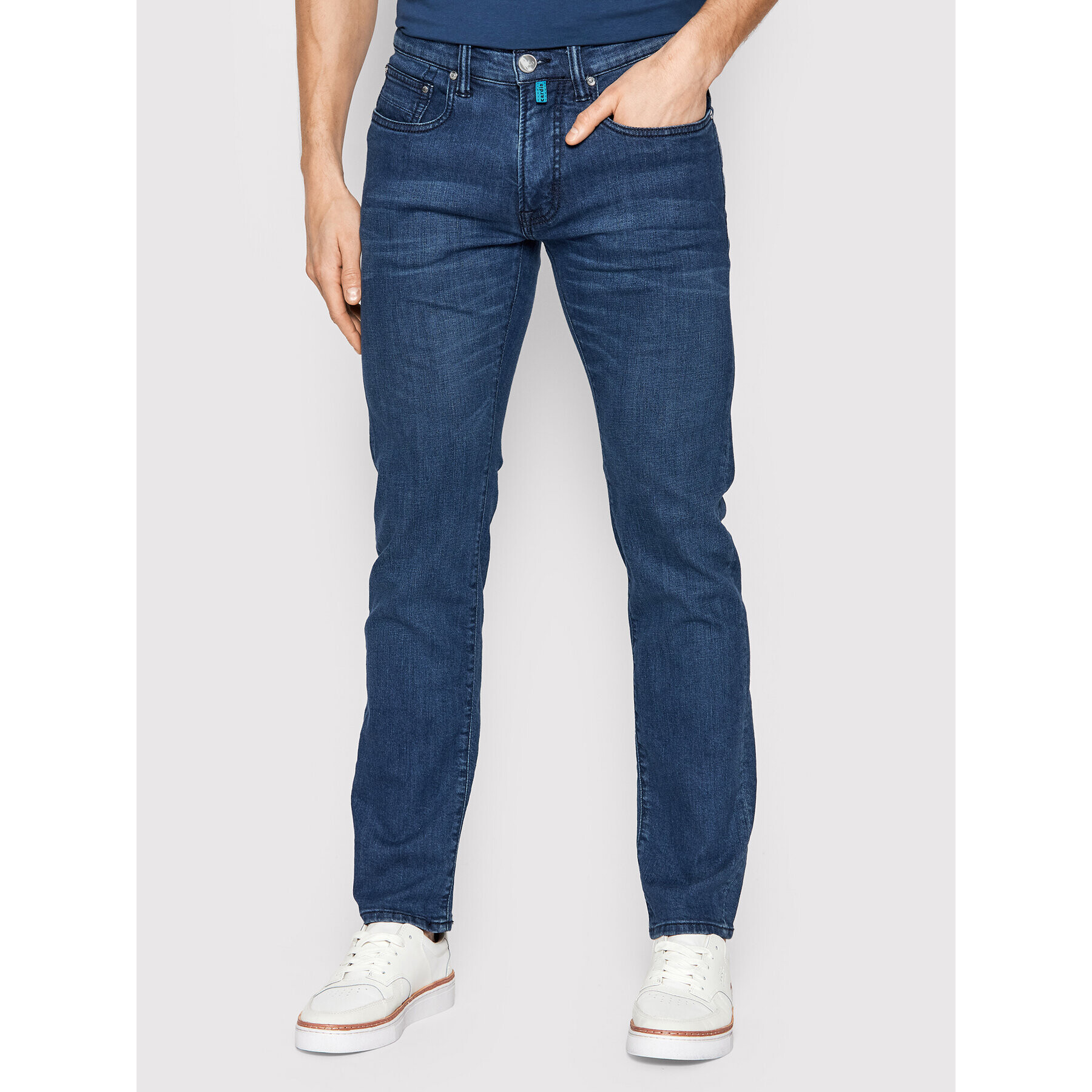 Pierre Cardin Дънки 30031/000/7900 Син Slim Fit - Pepit.bg