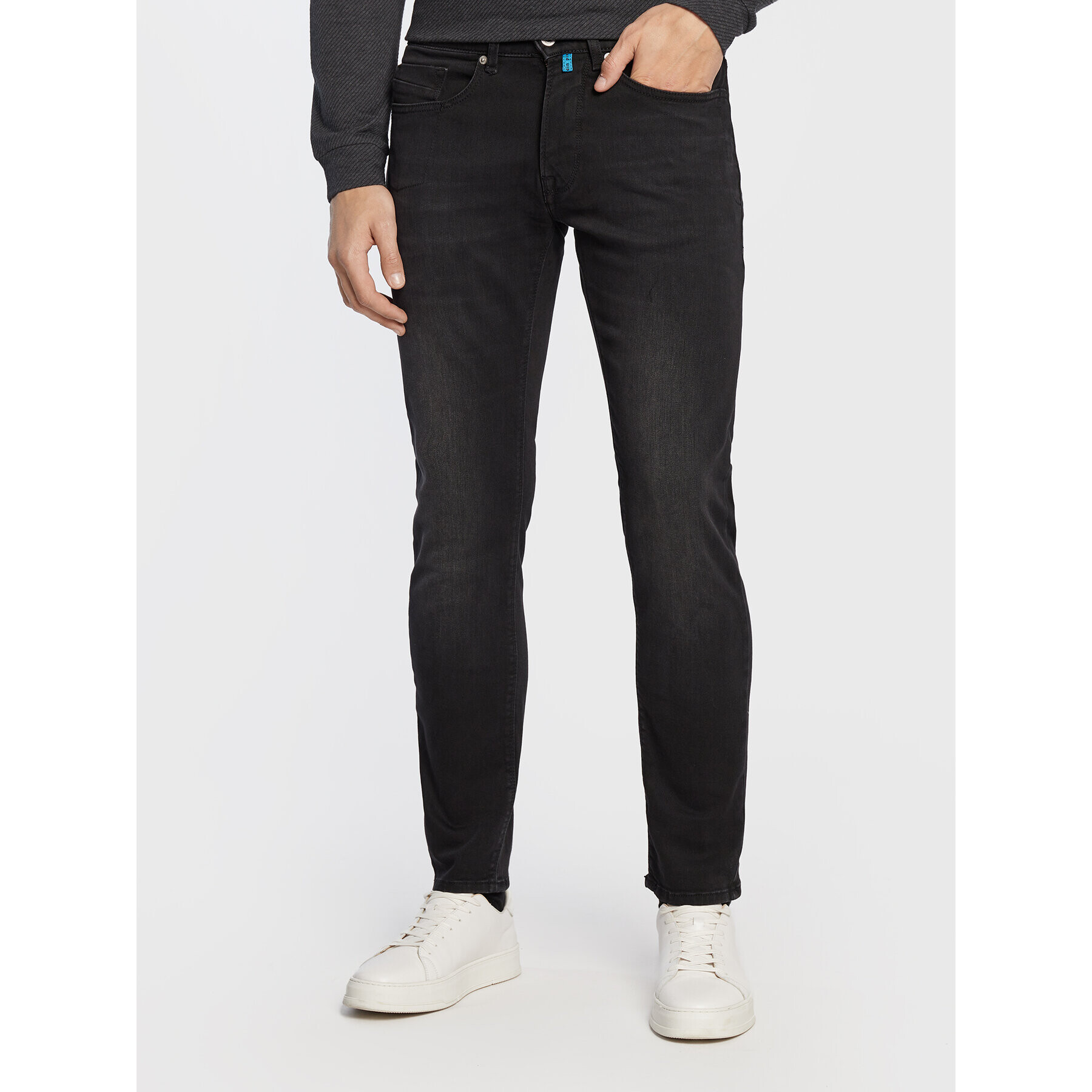 Pierre Cardin Дънки 33110/000/7712 Черен Slim Fit - Pepit.bg