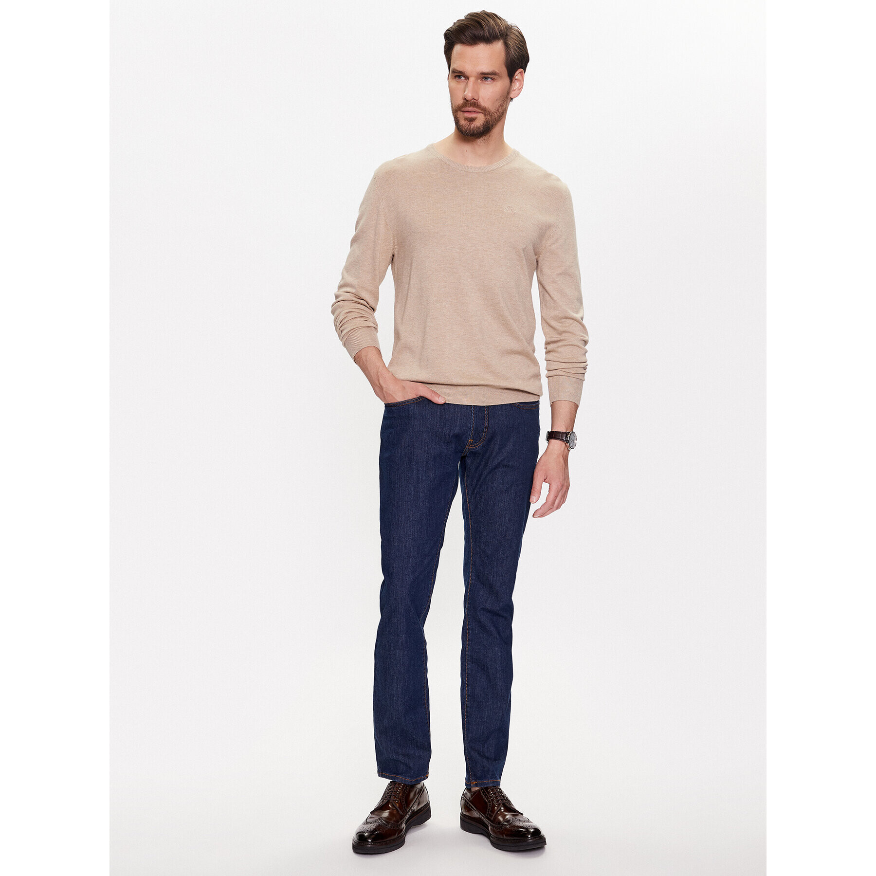 Pierre Cardin Дънки 34510/000/8069 Син Tapered Fit - Pepit.bg