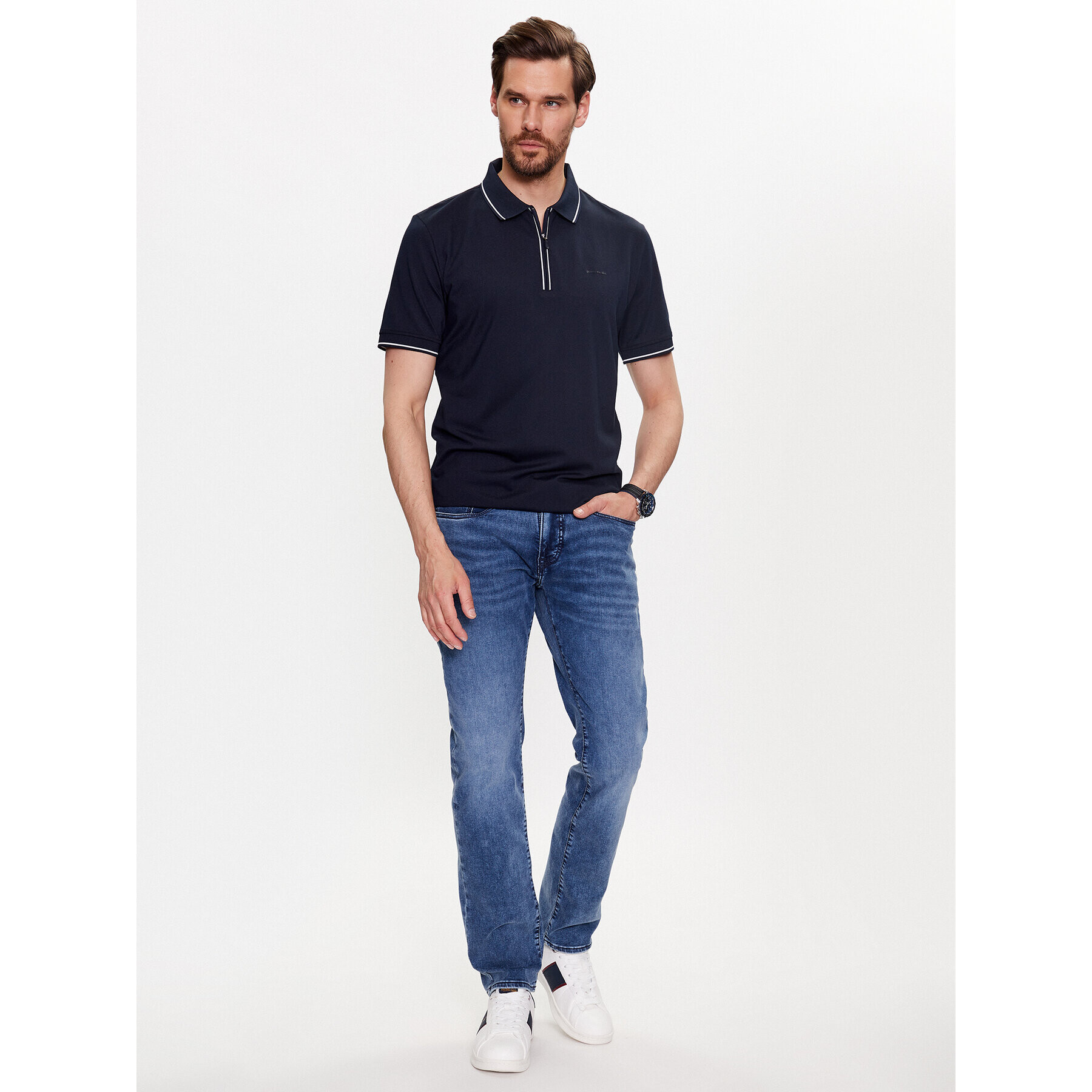 Pierre Cardin Дънки 35530/000/8070 Син Slim Fit - Pepit.bg