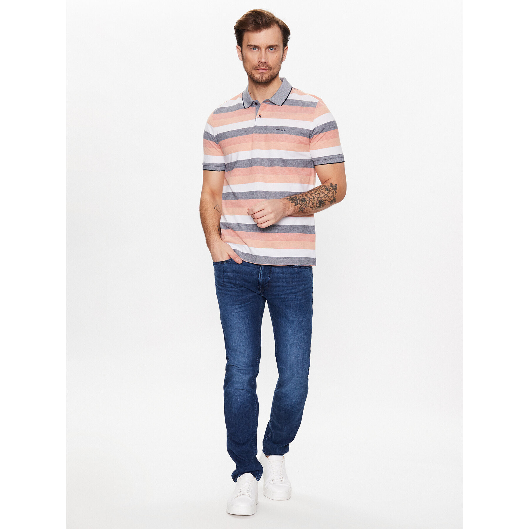 Pierre Cardin Дънки C7 33110/000/8075 Тъмносин Slim Fit - Pepit.bg