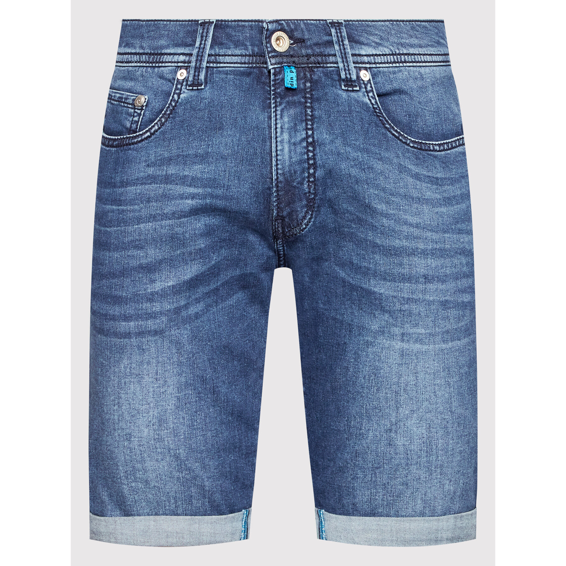 Pierre Cardin Дънкови шорти 34520/000/8032 Тъмносин Regular Fit - Pepit.bg