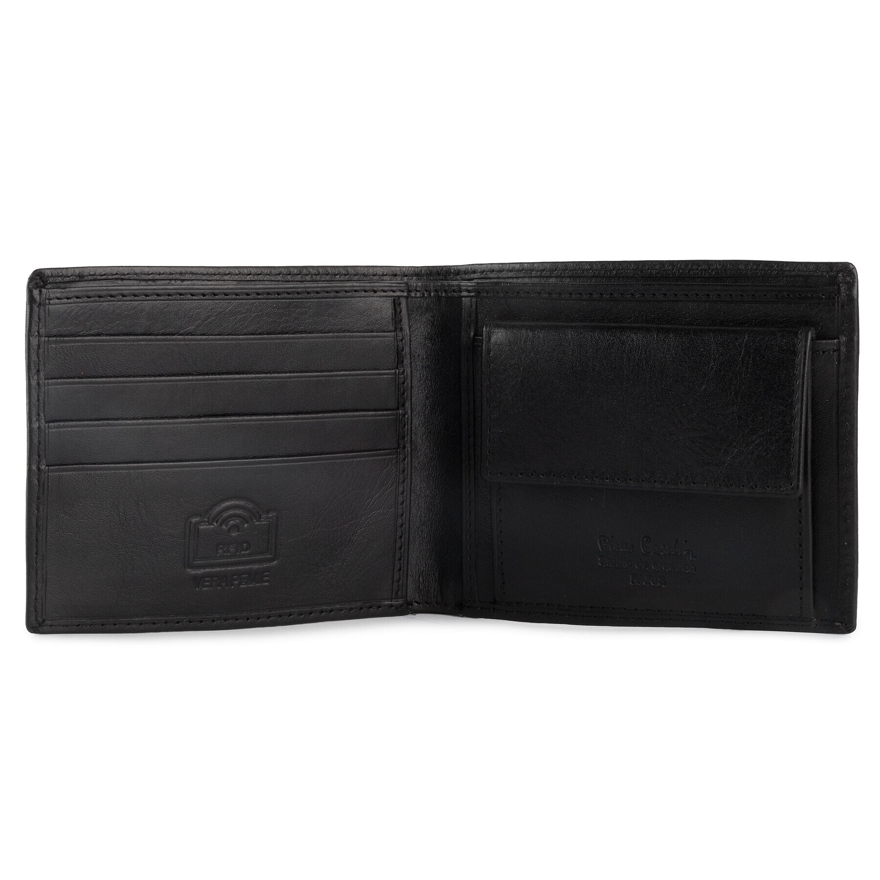 Pierre Cardin Голям мъжки портфейл Tilak06 8824 Черен - Pepit.bg
