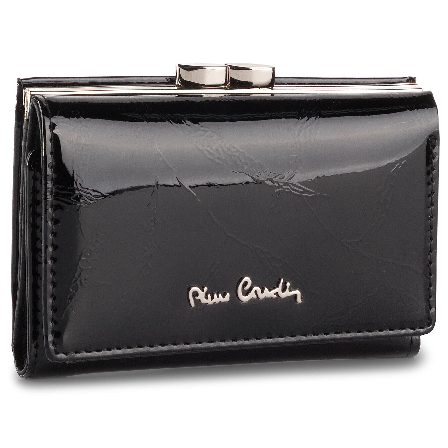Pierre Cardin Малък дамски портфейл 02 LEAF 117 Черен - Pepit.bg