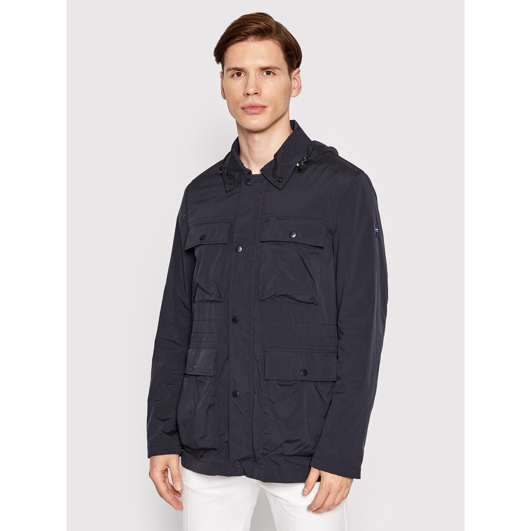 Pierre Cardin Парка 10013/000/0005 Тъмносин Regular Fit - Pepit.bg