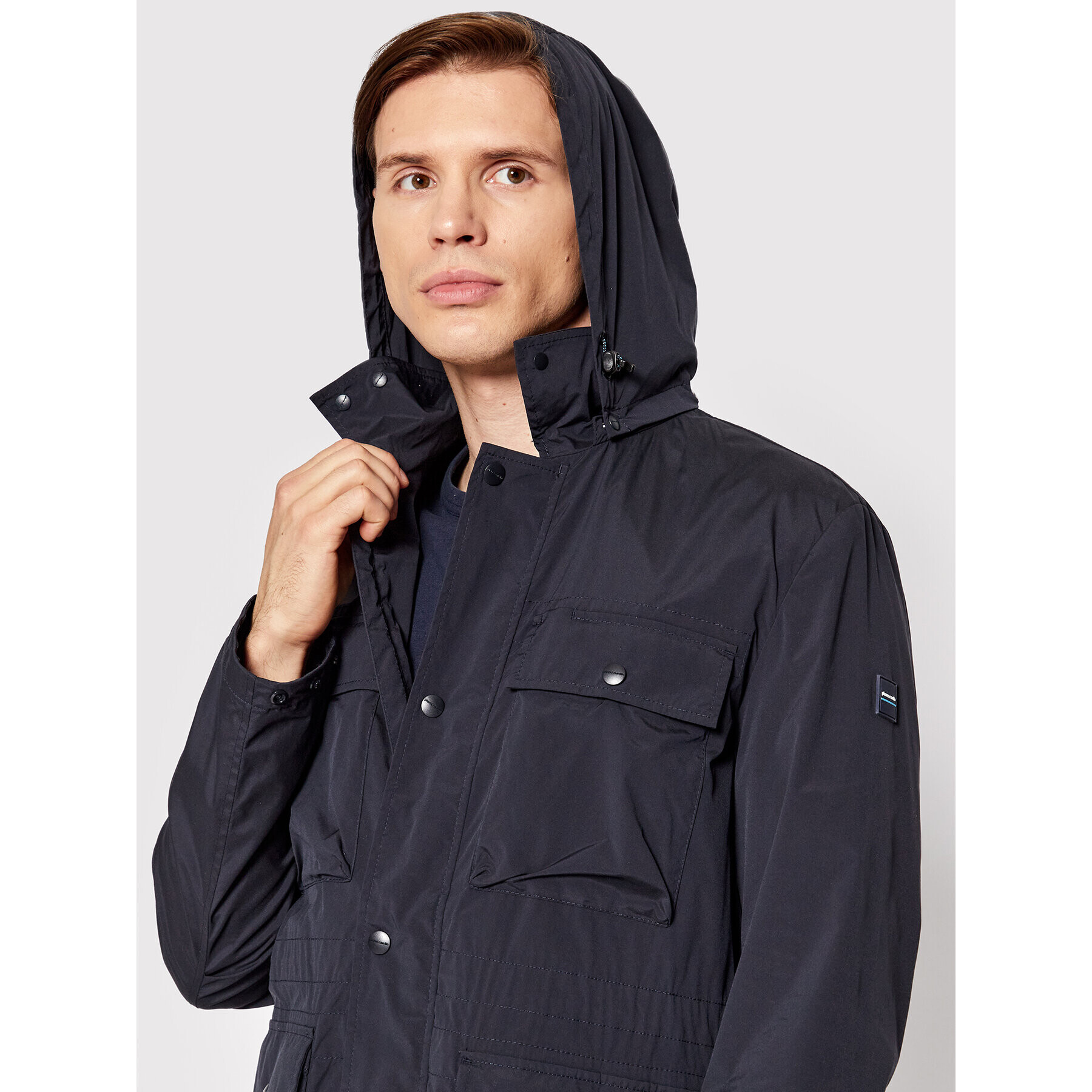 Pierre Cardin Парка 10013/000/0005 Тъмносин Regular Fit - Pepit.bg