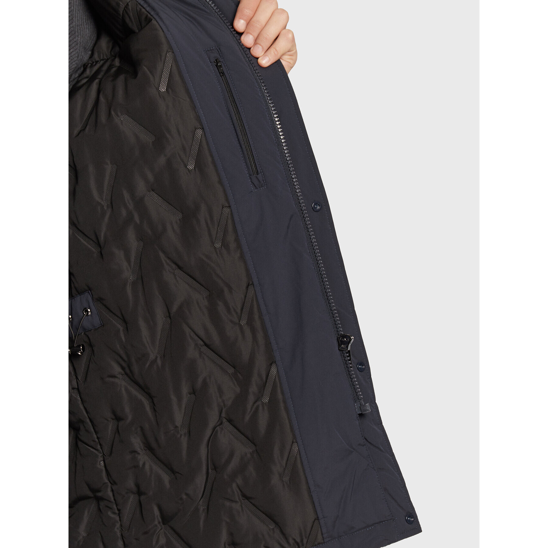 Pierre Cardin Парка 10027/000/0013 Тъмносин Regular Fit - Pepit.bg