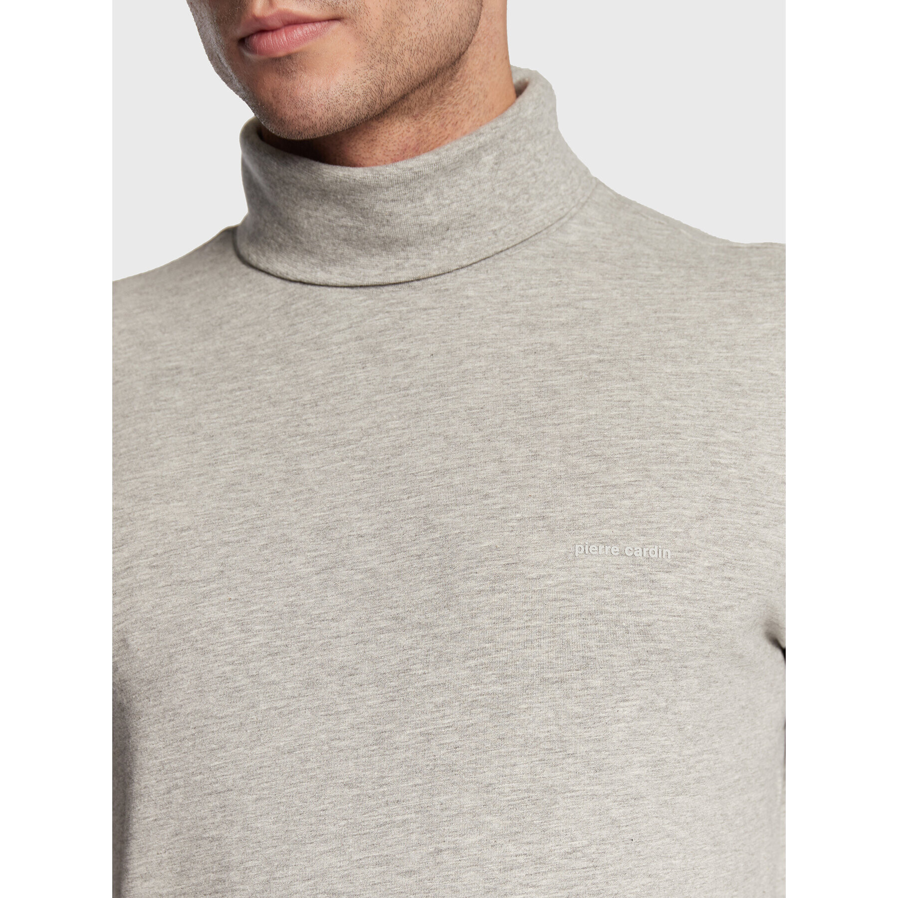 Pierre Cardin Поло 30073/000/3016 Сив Regular Fit - Pepit.bg