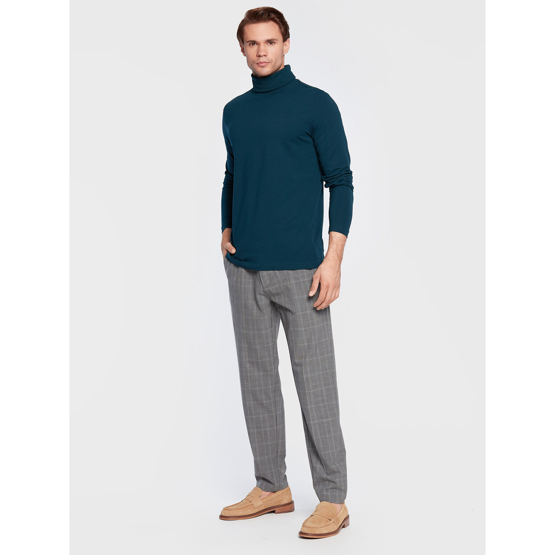 Pierre Cardin Поло 30073/000/3016 Зелен Regular Fit - Pepit.bg