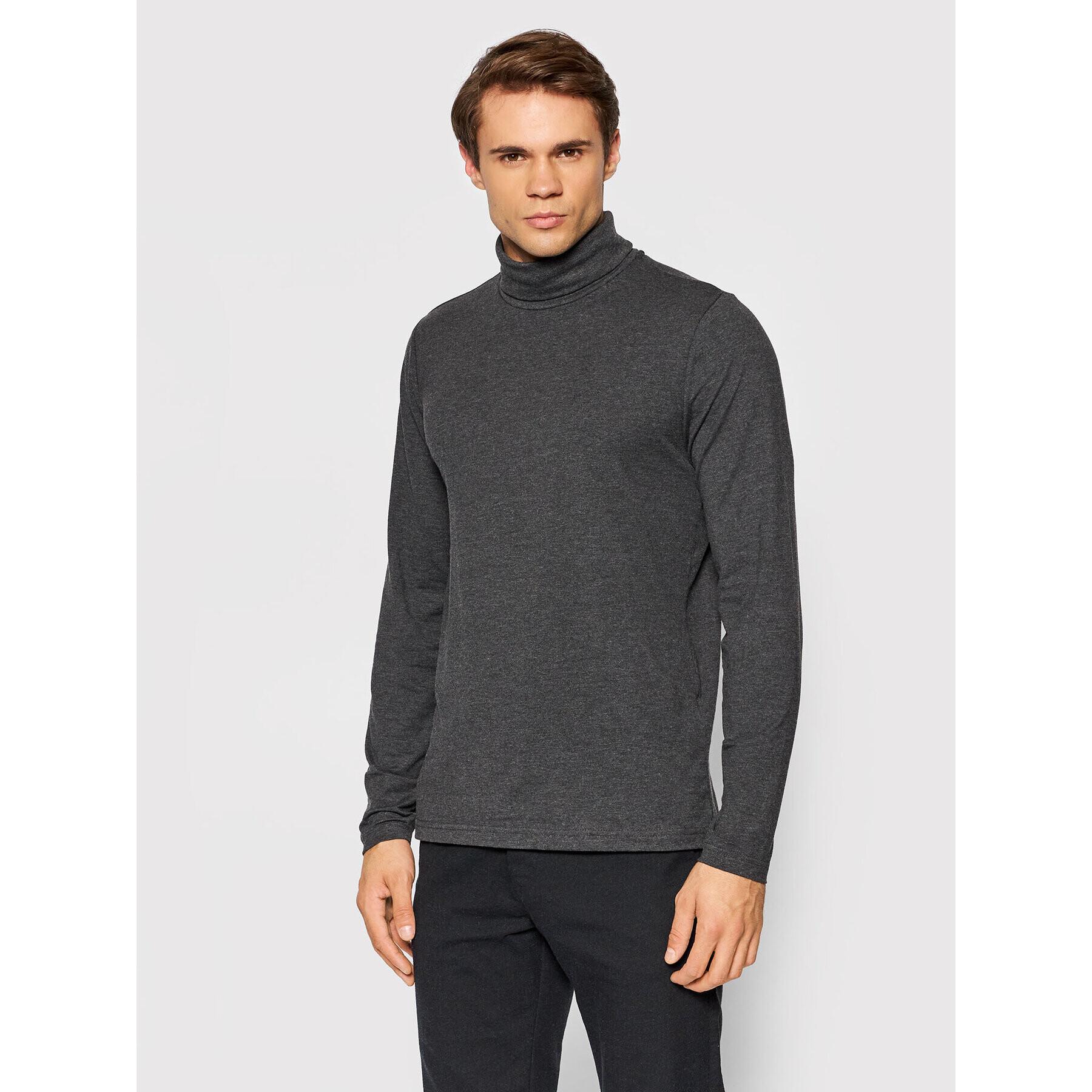 Pierre Cardin Поло 53273/000/1232 Сив Regular Fit - Pepit.bg