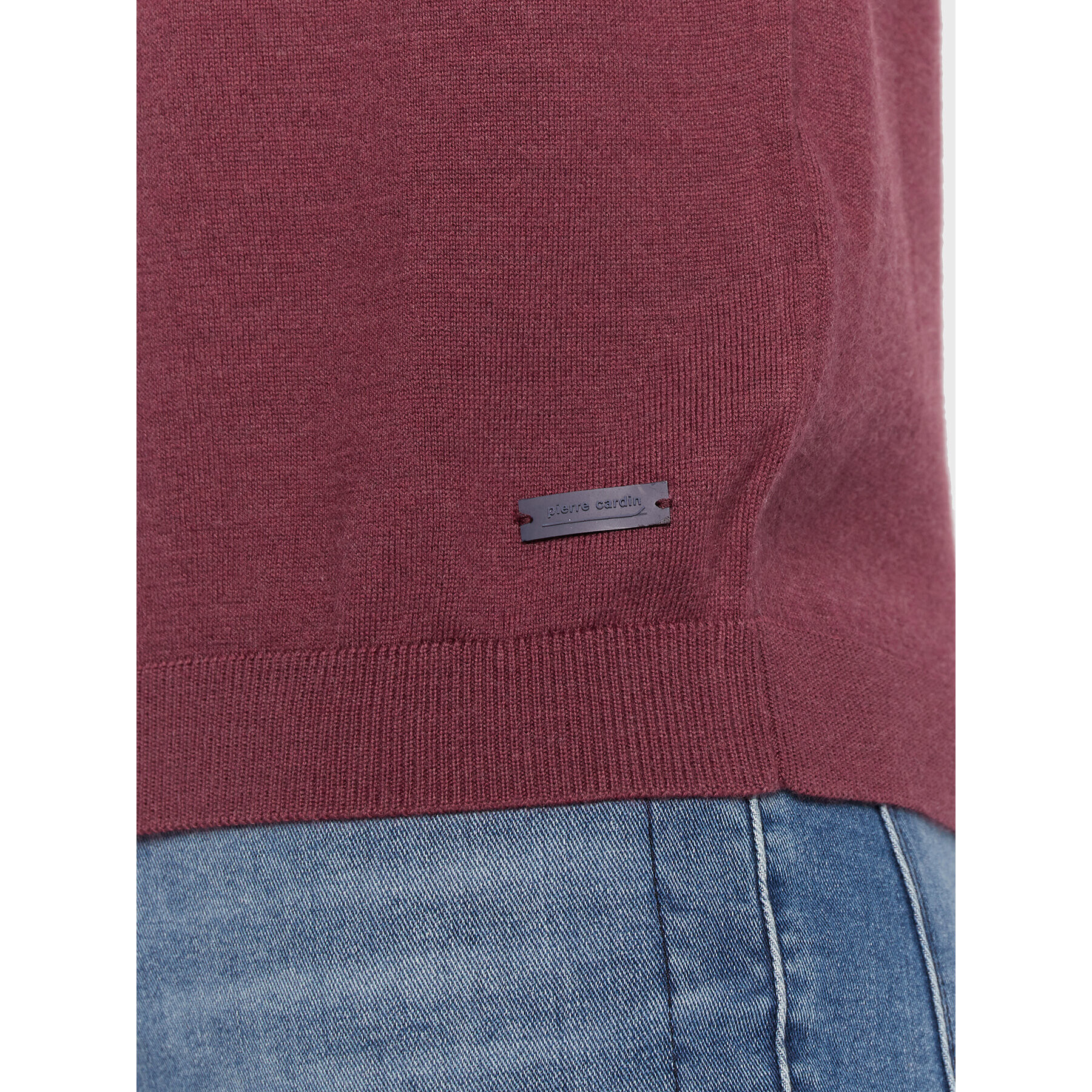 Pierre Cardin Поло C5 50303/000/5018 Бордо Regular Fit - Pepit.bg