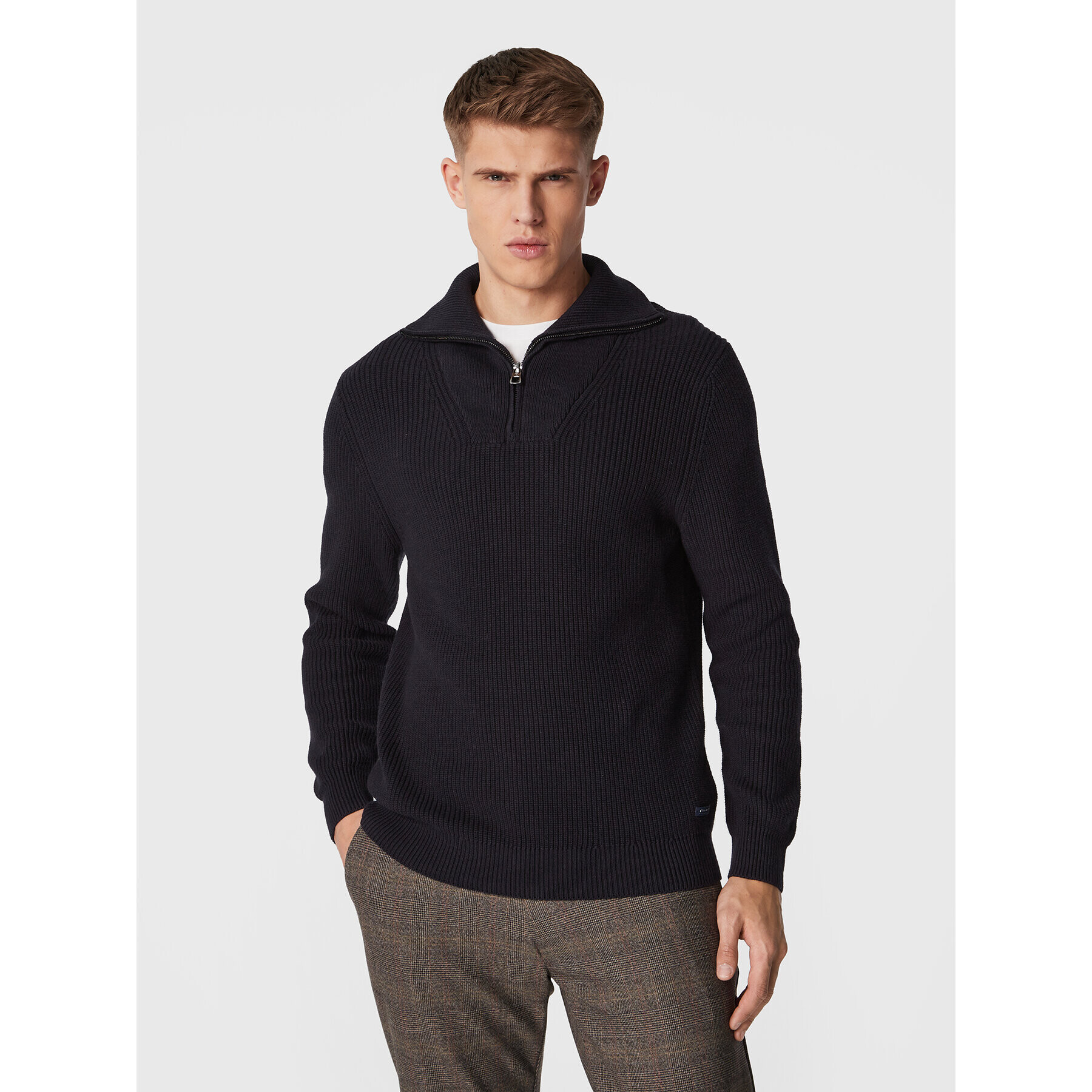 Pierre Cardin Пуловер 50162/000/5011 Тъмносин Regular Fit - Pepit.bg