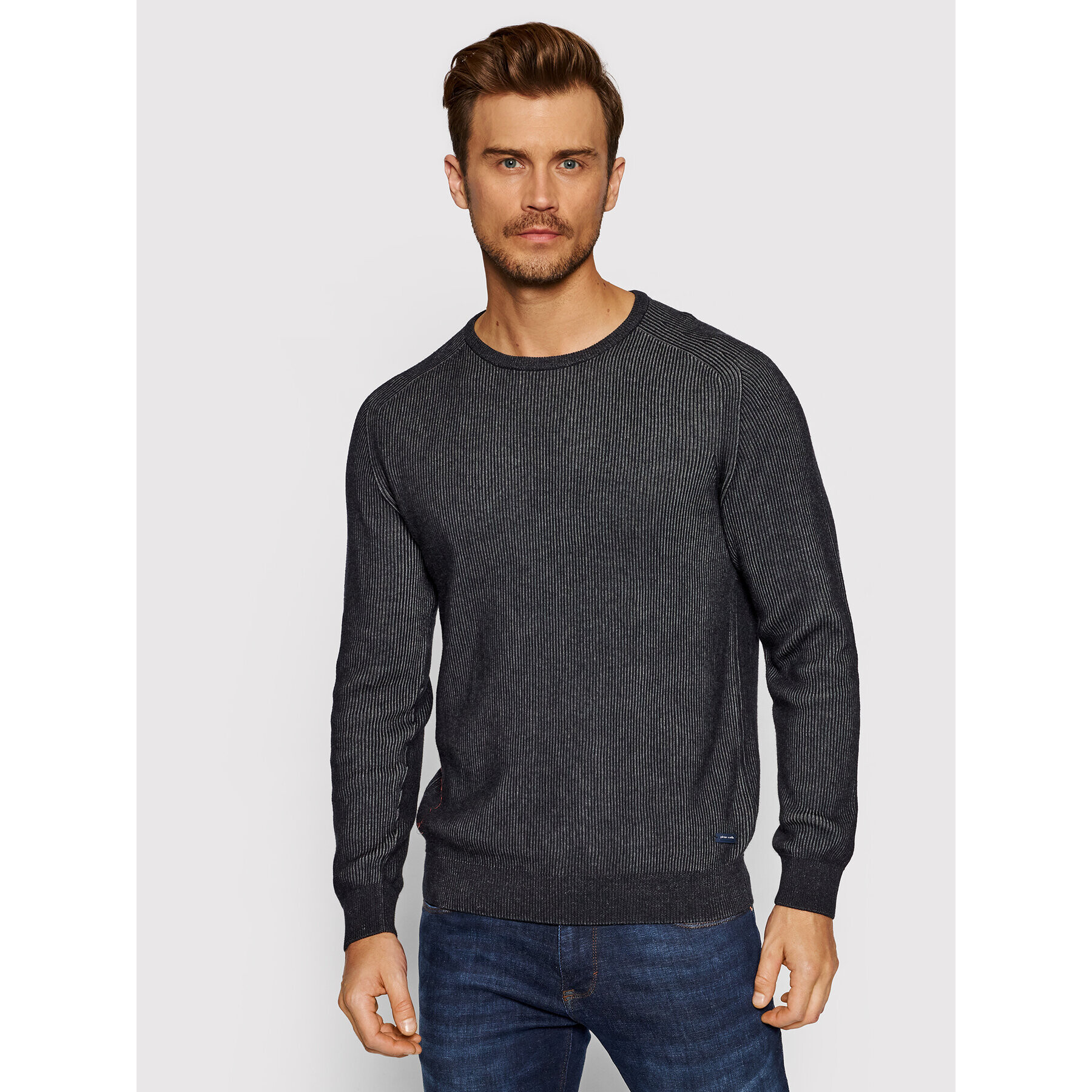 Pierre Cardin Пуловер 55320/000/12549 Тъмносин Regular Fit - Pepit.bg