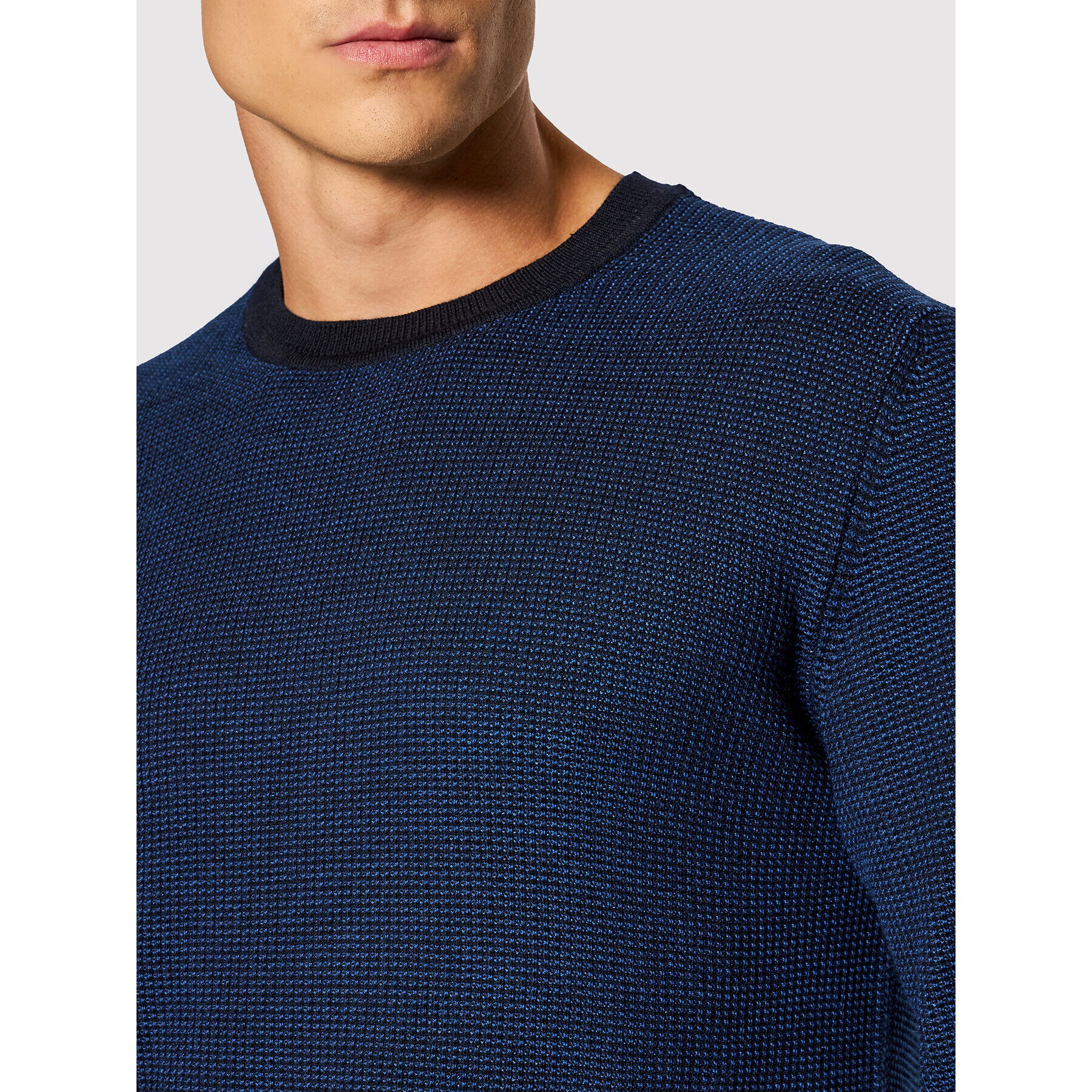 Pierre Cardin Пуловер 55400/000/12541 Тъмносин Regular Fit - Pepit.bg