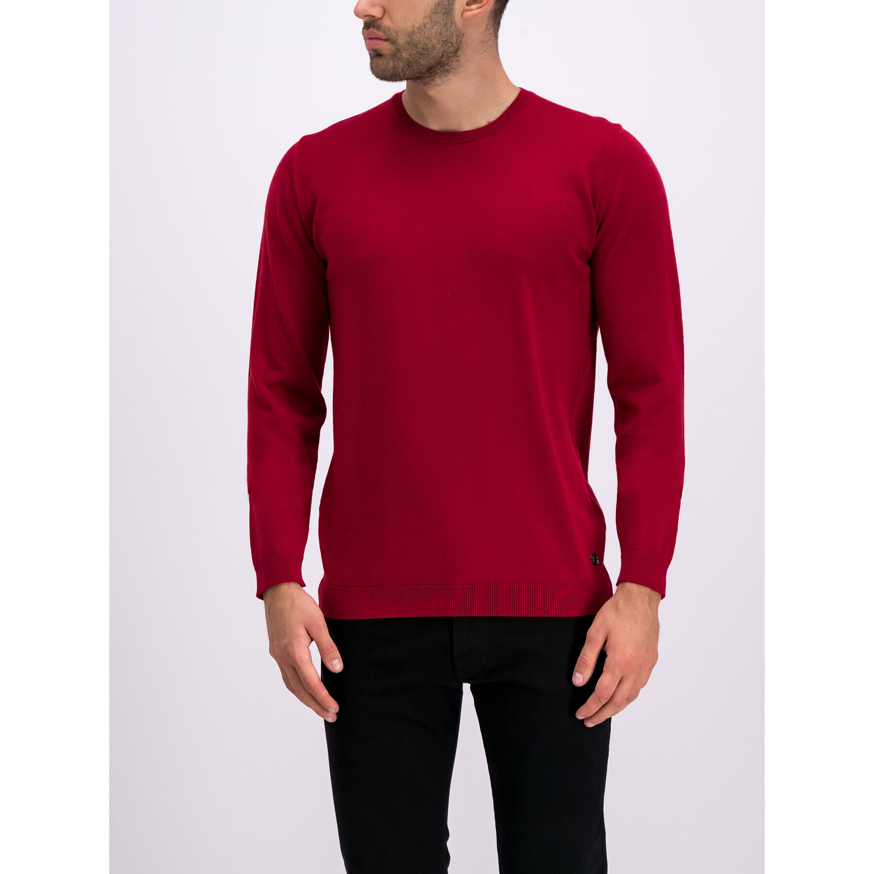 Pierre Cardin Пуловер 55600/000/92535 Червен Regular Fit - Pepit.bg