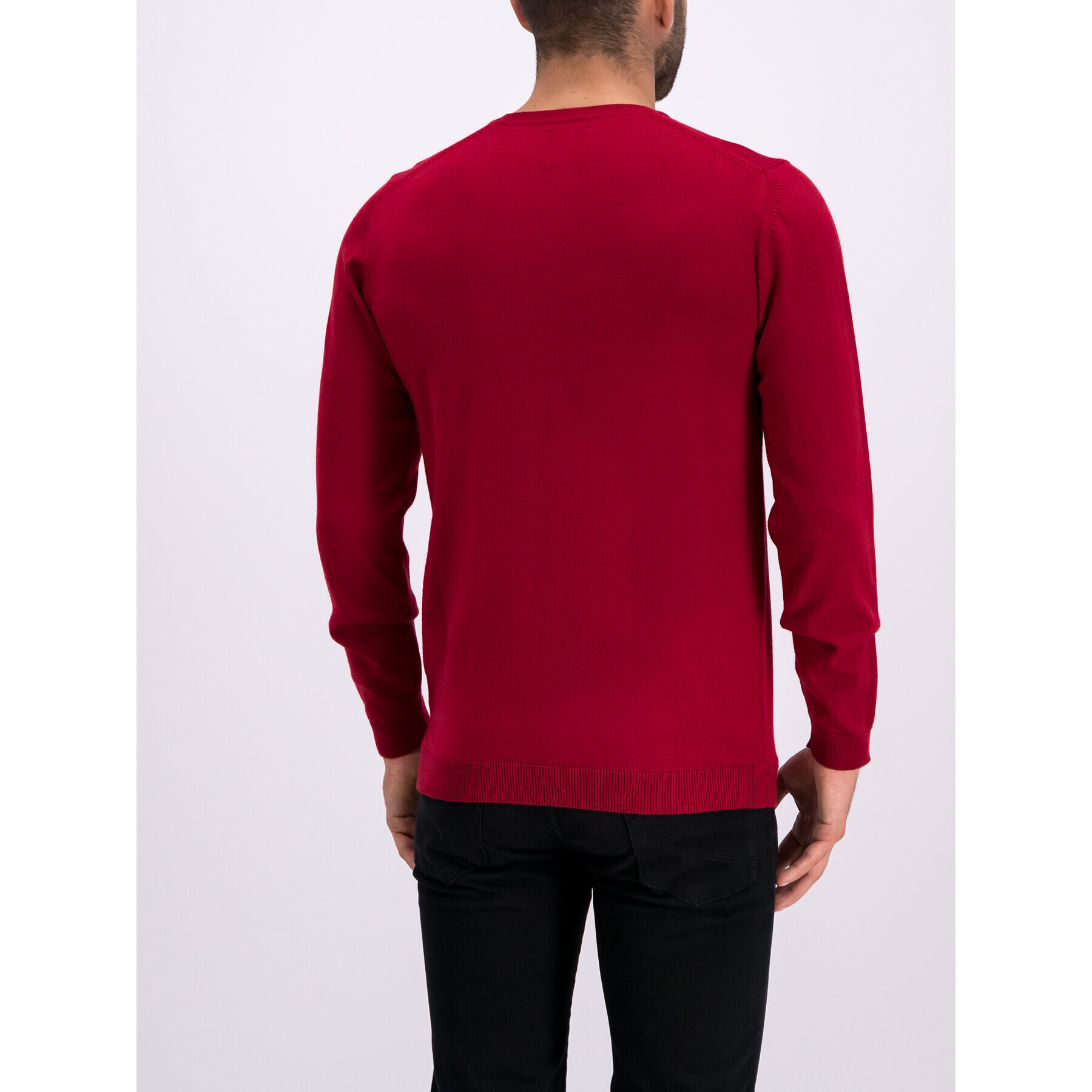 Pierre Cardin Пуловер 55600/000/92535 Червен Regular Fit - Pepit.bg