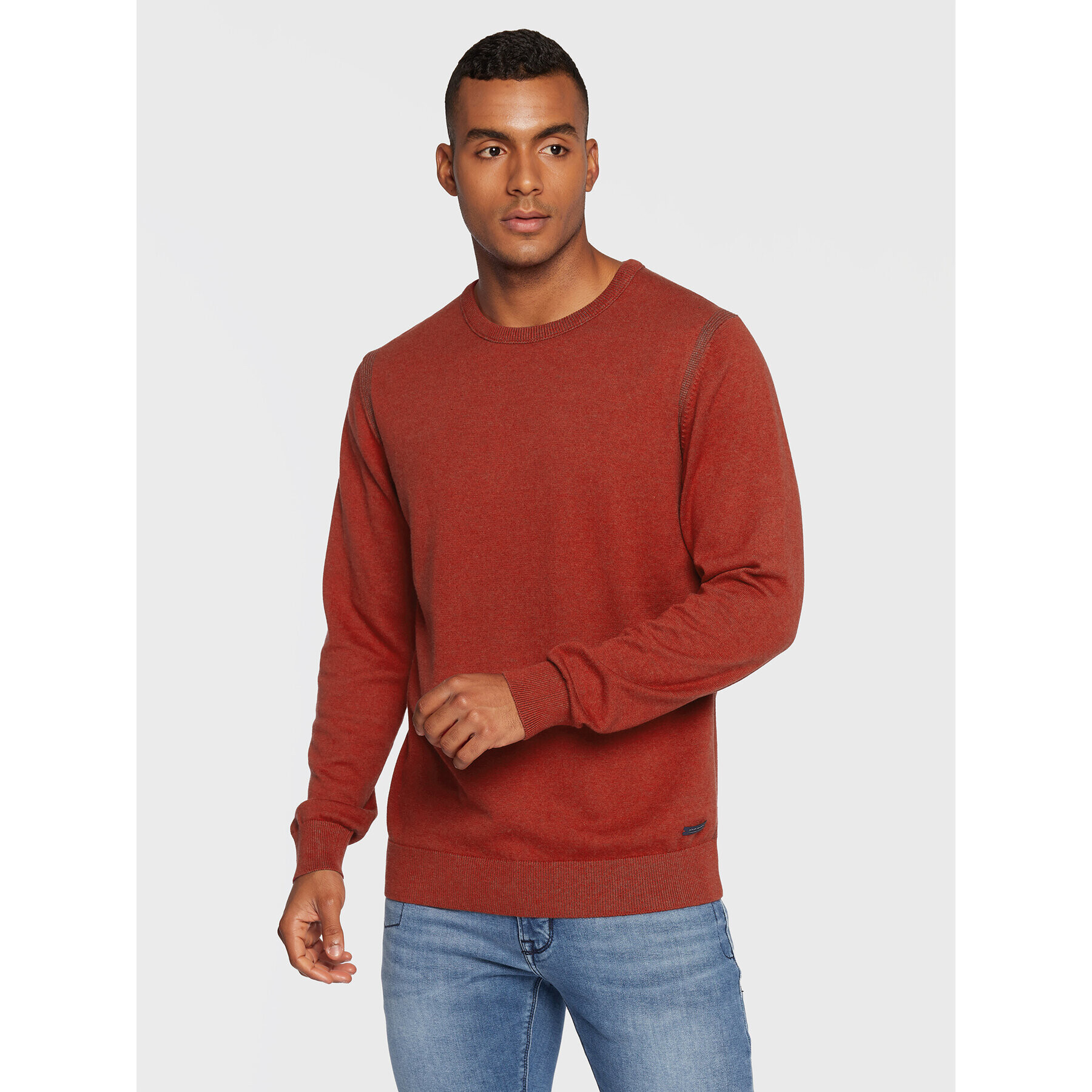 Pierre Cardin Пуловер C5 50150/000/5010 Червен Regular Fit - Pepit.bg